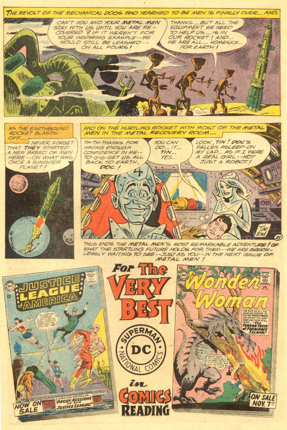 Read online Metal Men (1963) comic -  Issue #5 - 31