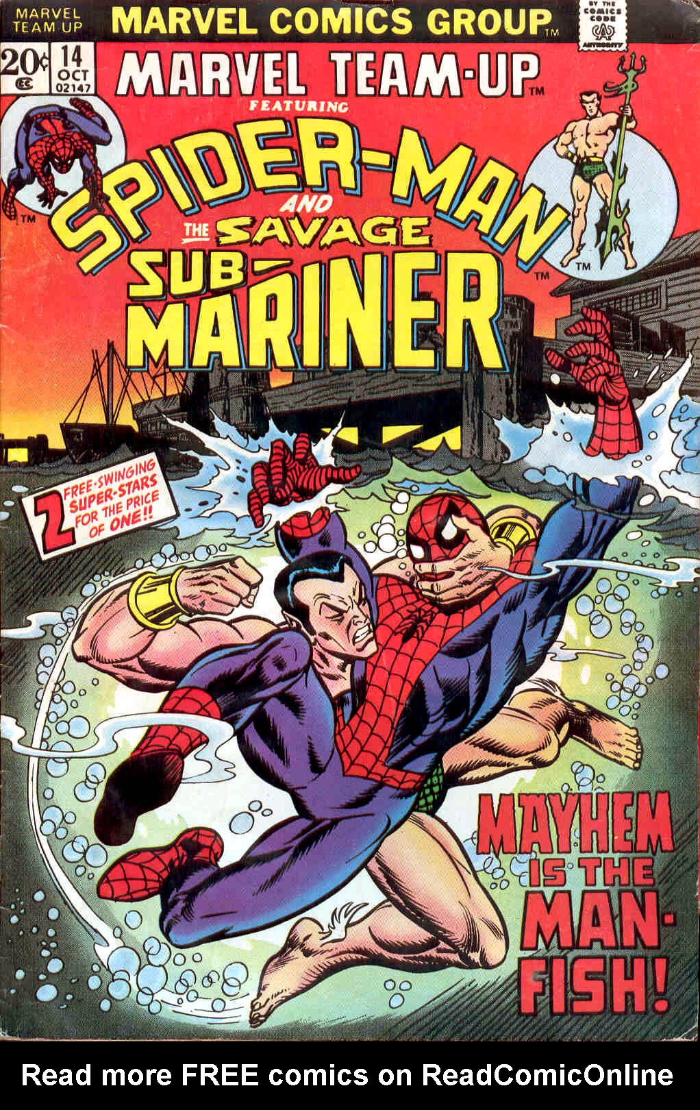 Read online Marvel Team-Up (1972) comic -  Issue #14 - 1