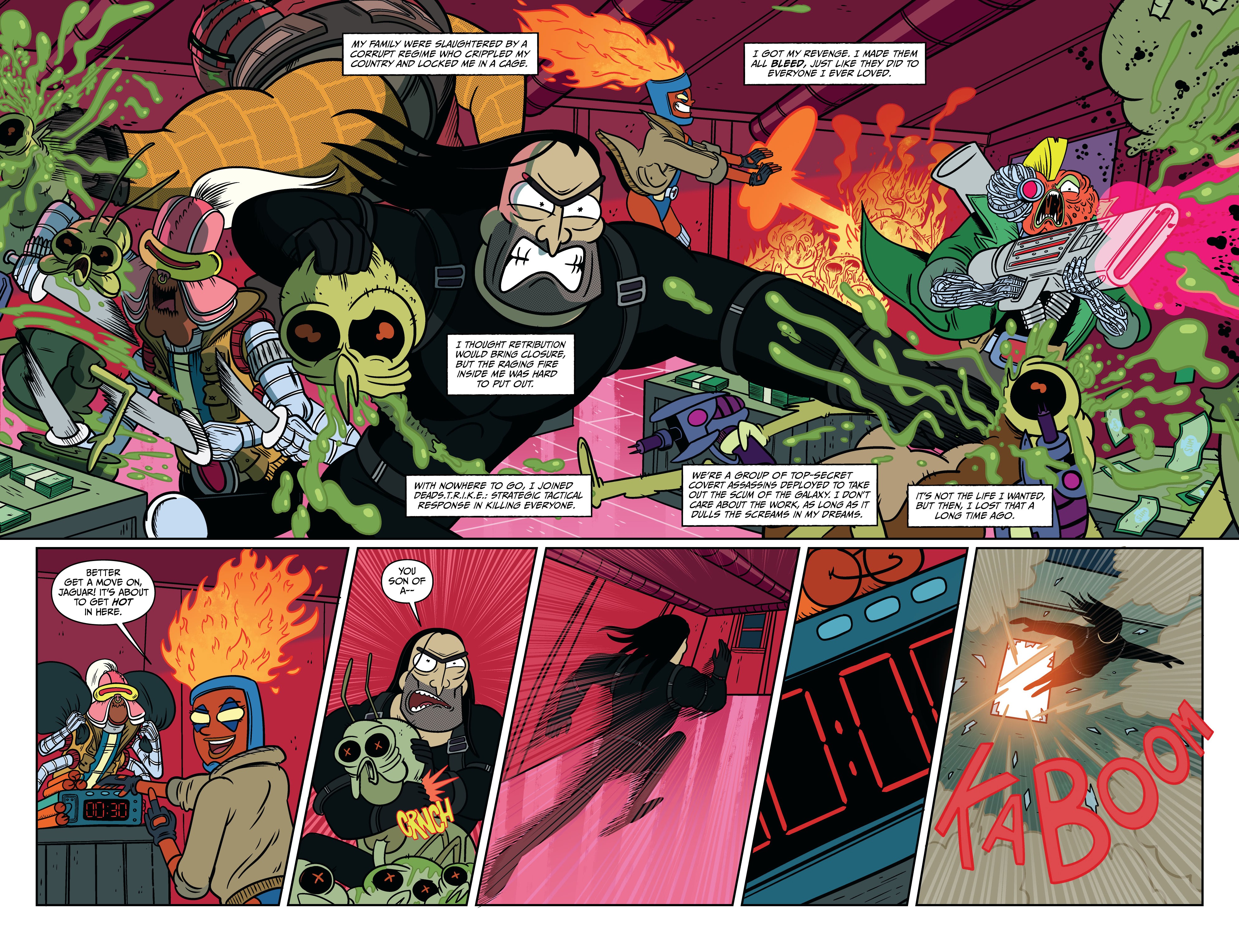 Read online Rick and Morty Presents: Jaguar comic -  Issue # Full - 4