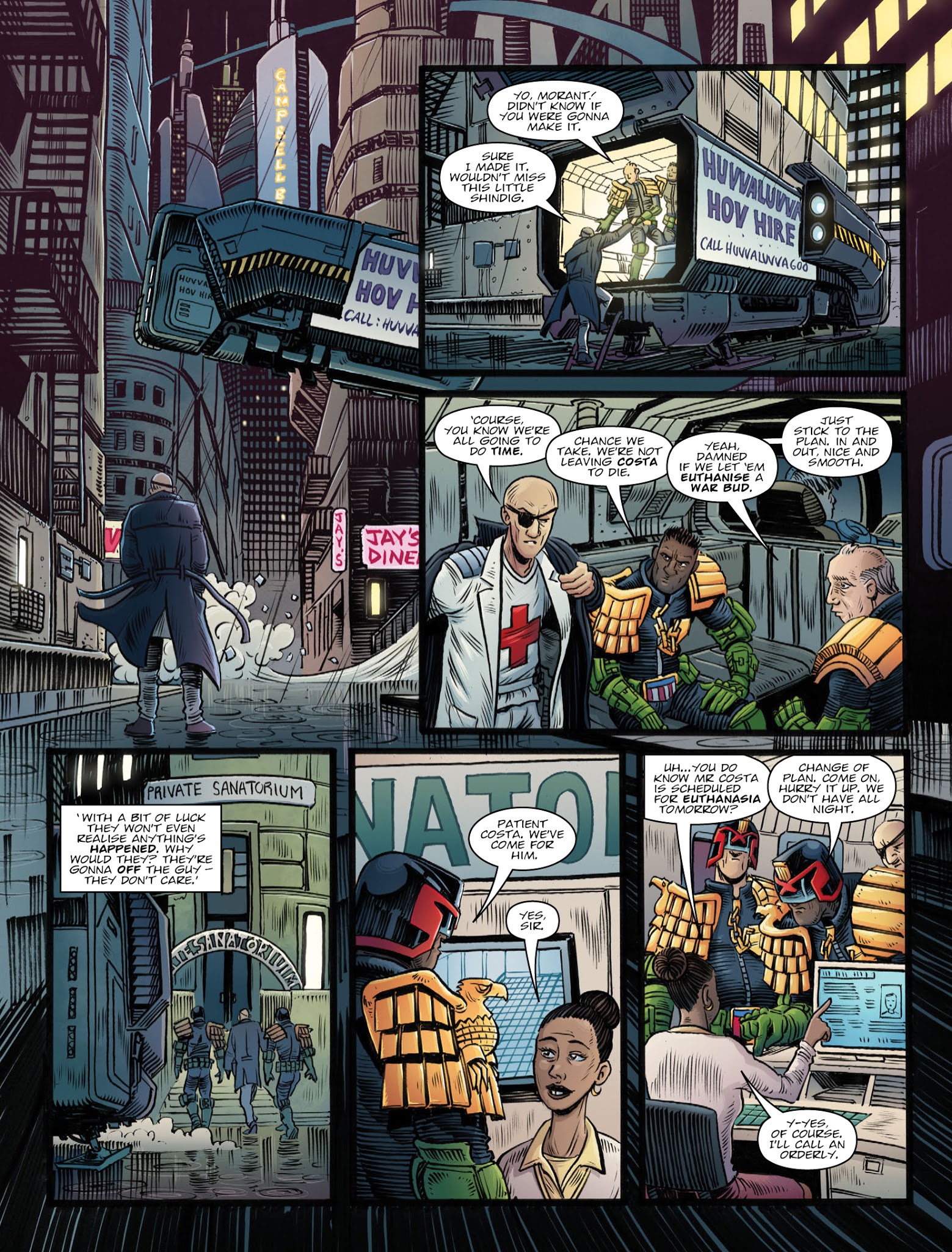 Read online 2000 AD comic -  Issue #2046 - 7