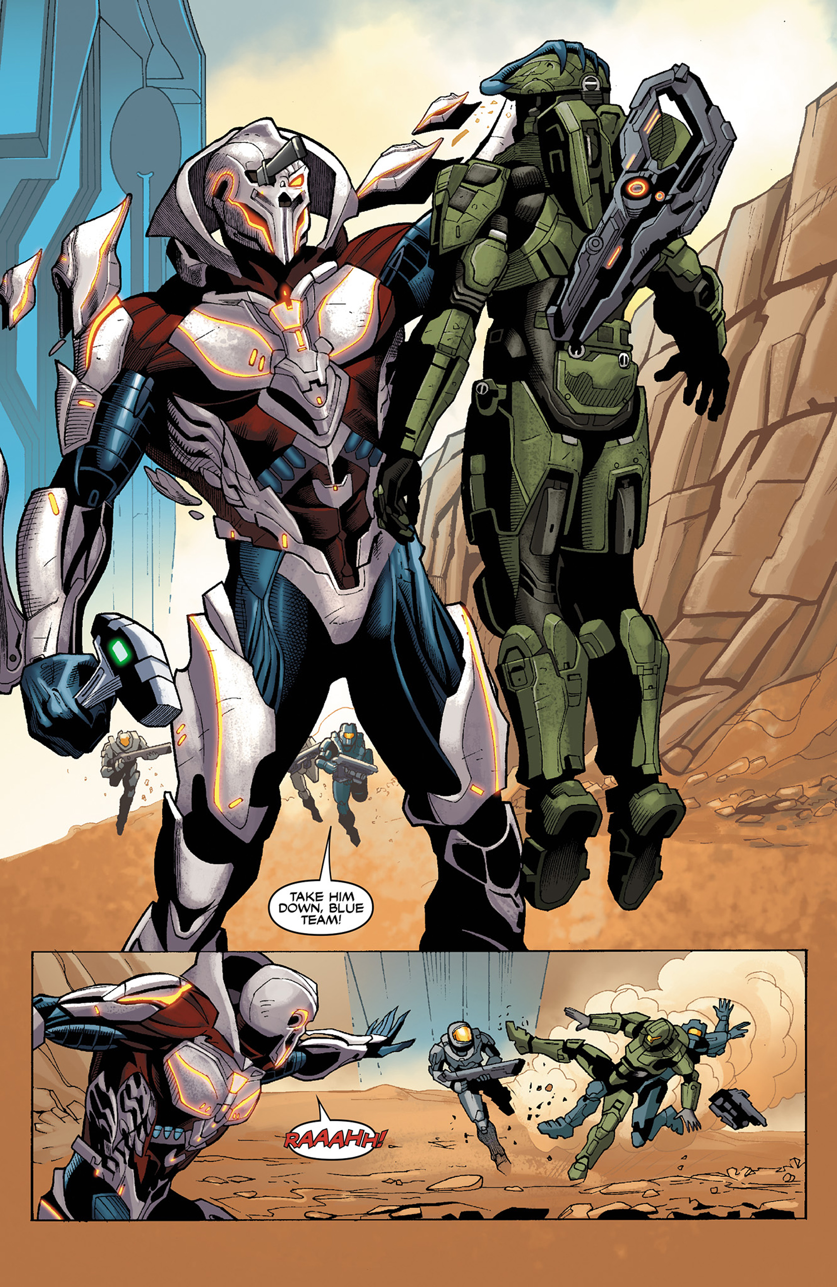 Read online Halo: Escalation comic -  Issue #10 - 7