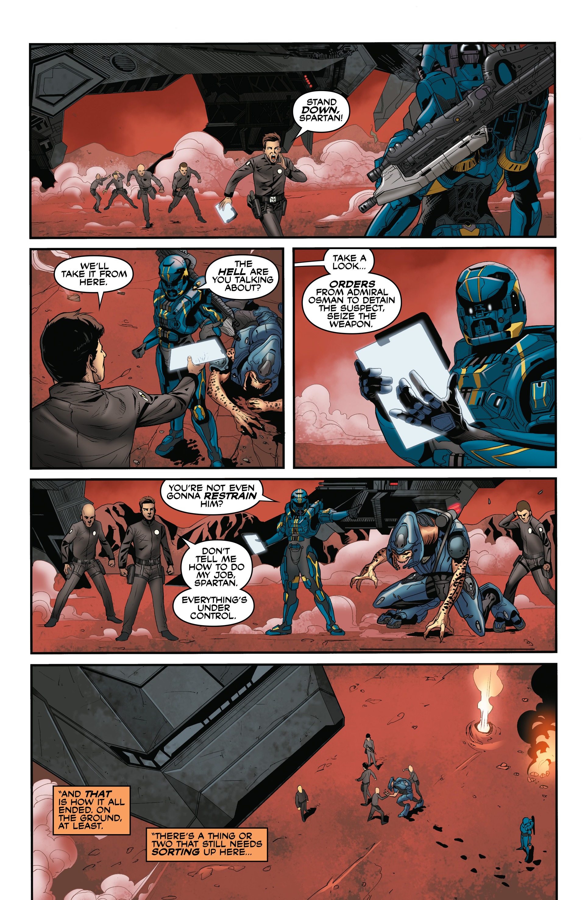 Read online Halo: Initiation and Escalation comic -  Issue # TPB (Part 4) - 61