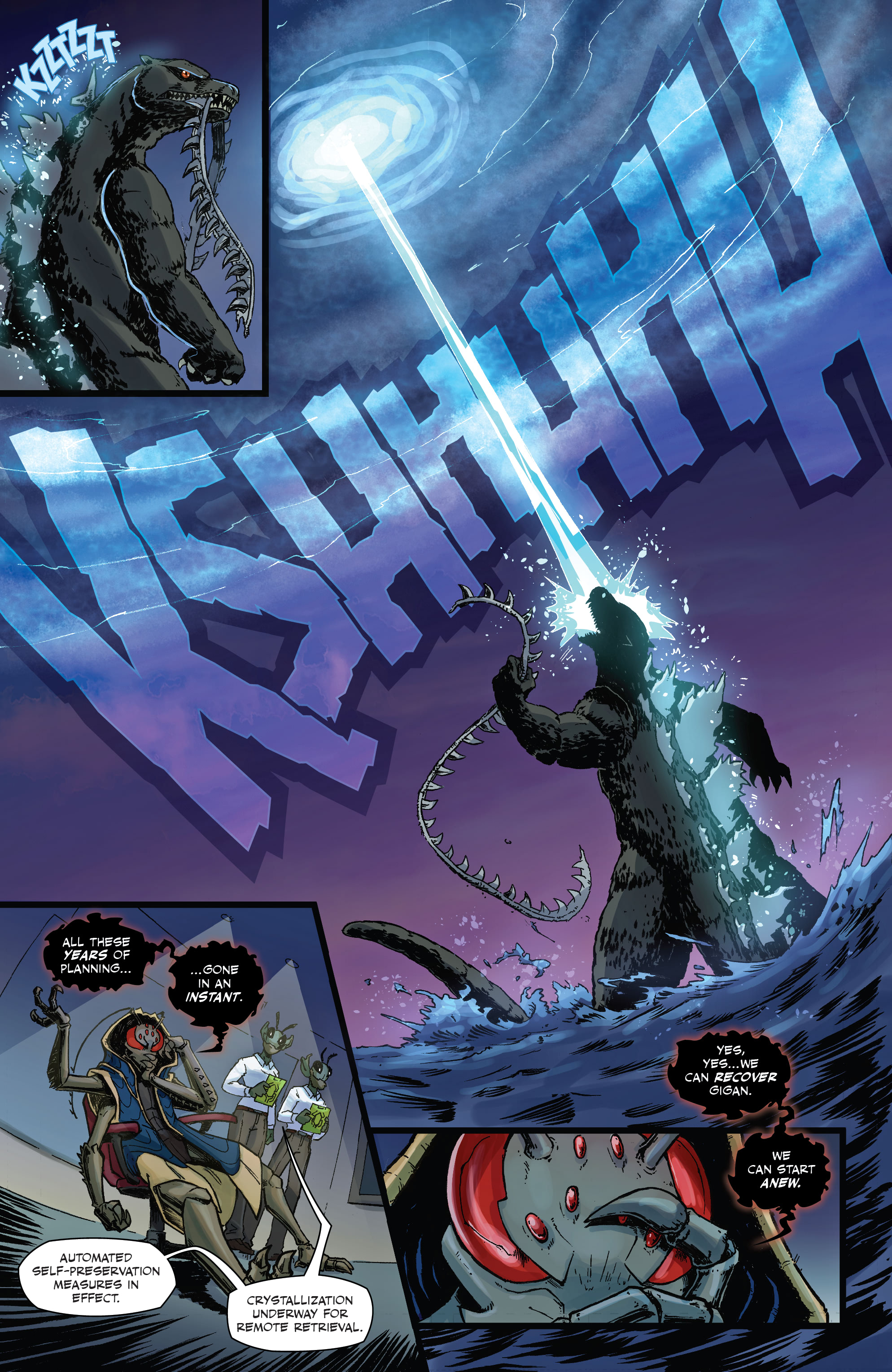 Read online Godzilla Rivals: Vs. Gigan comic -  Issue # Full - 35
