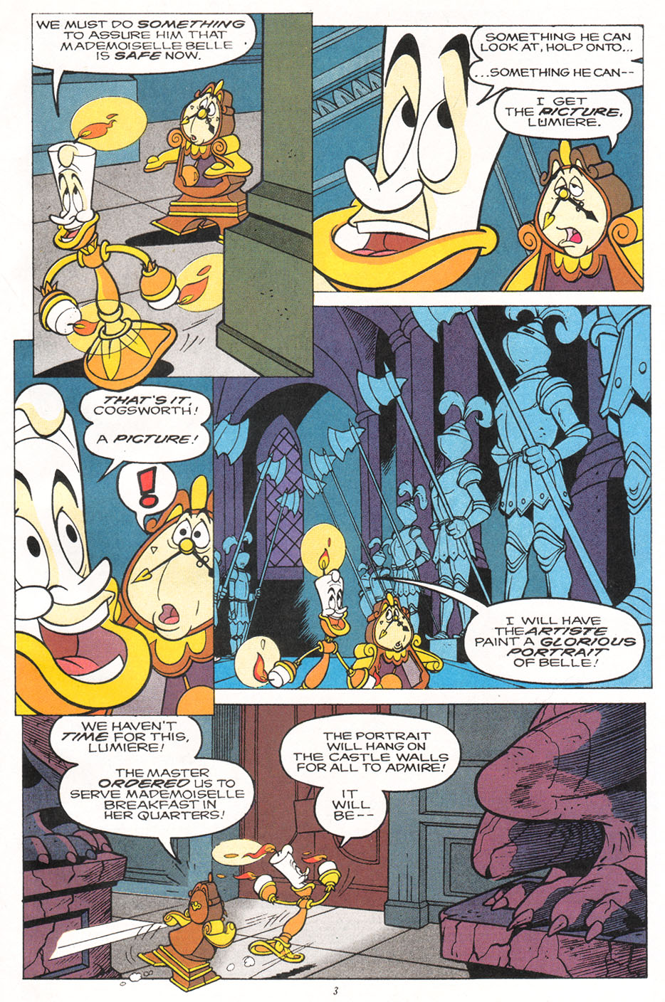 Read online Disney's Beauty and the Beast comic -  Issue #9 - 5