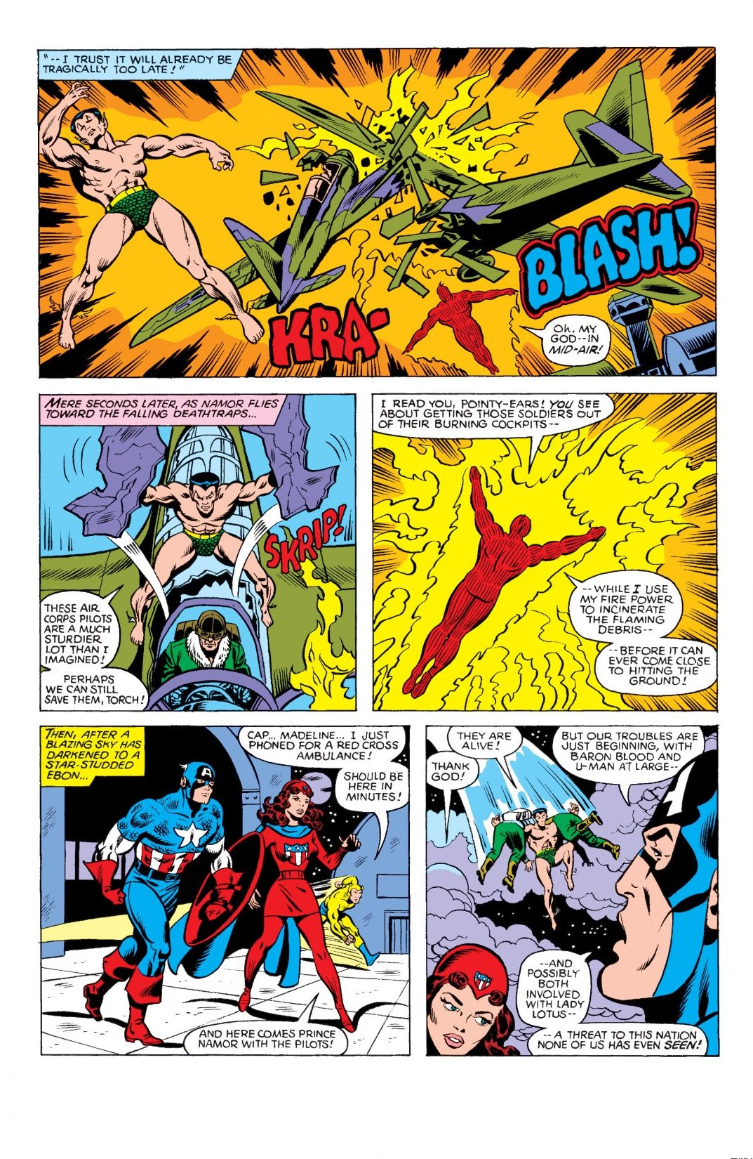 Read online The Invaders Classic comic -  Issue # TPB 2 (Part 4) - 7