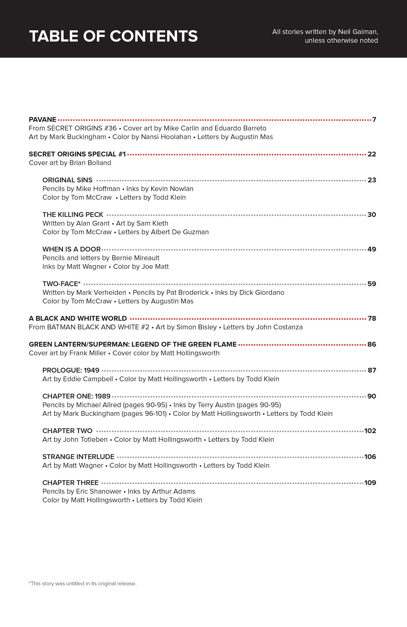 Read online The DC Universe by Neil Gaiman: The Deluxe Edition comic -  Issue # TPB (Part 1) - 5