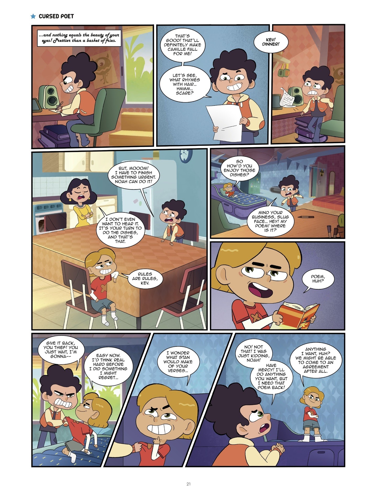 Read online The World According To Kev comic -  Issue #1 - 20