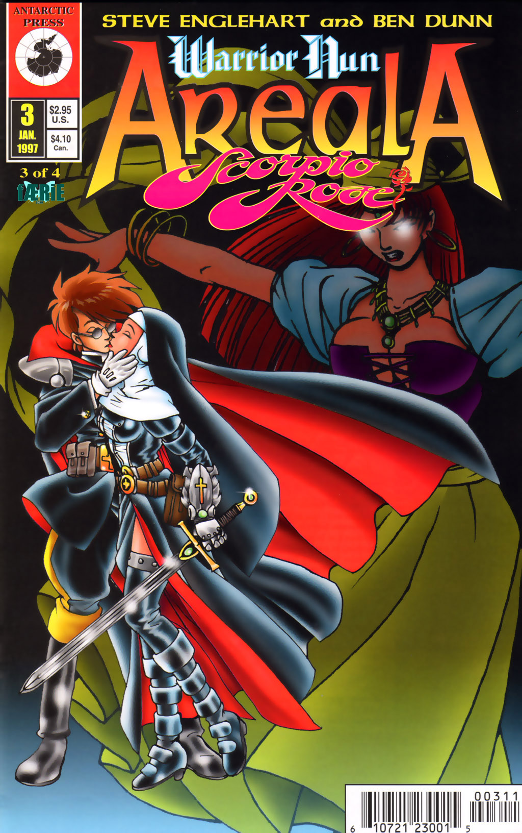 Read online Warrior Nun Areala: Scorpio Rose comic -  Issue #3 - 1