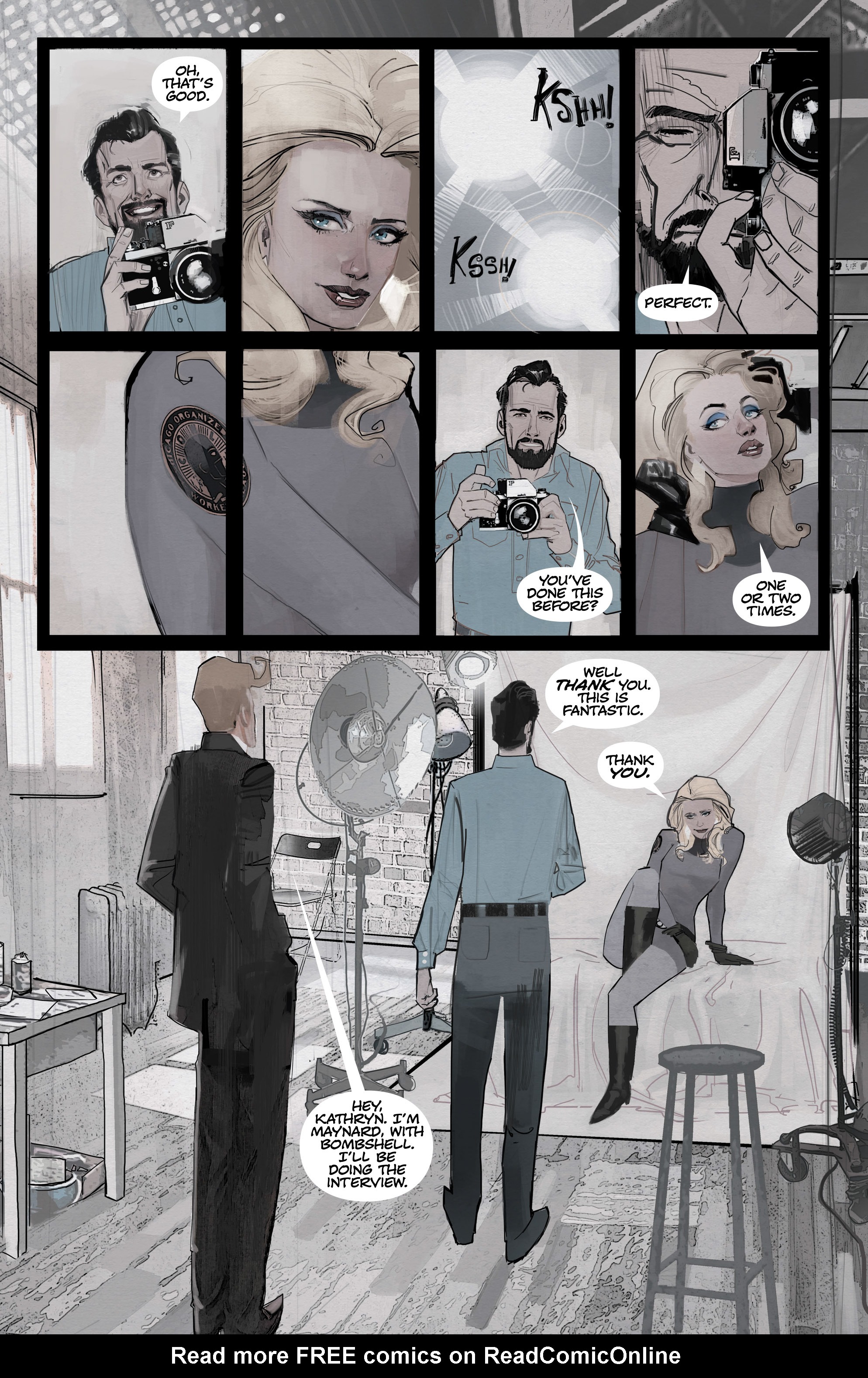 Read online C.O.W.L. comic -  Issue #3 - 11