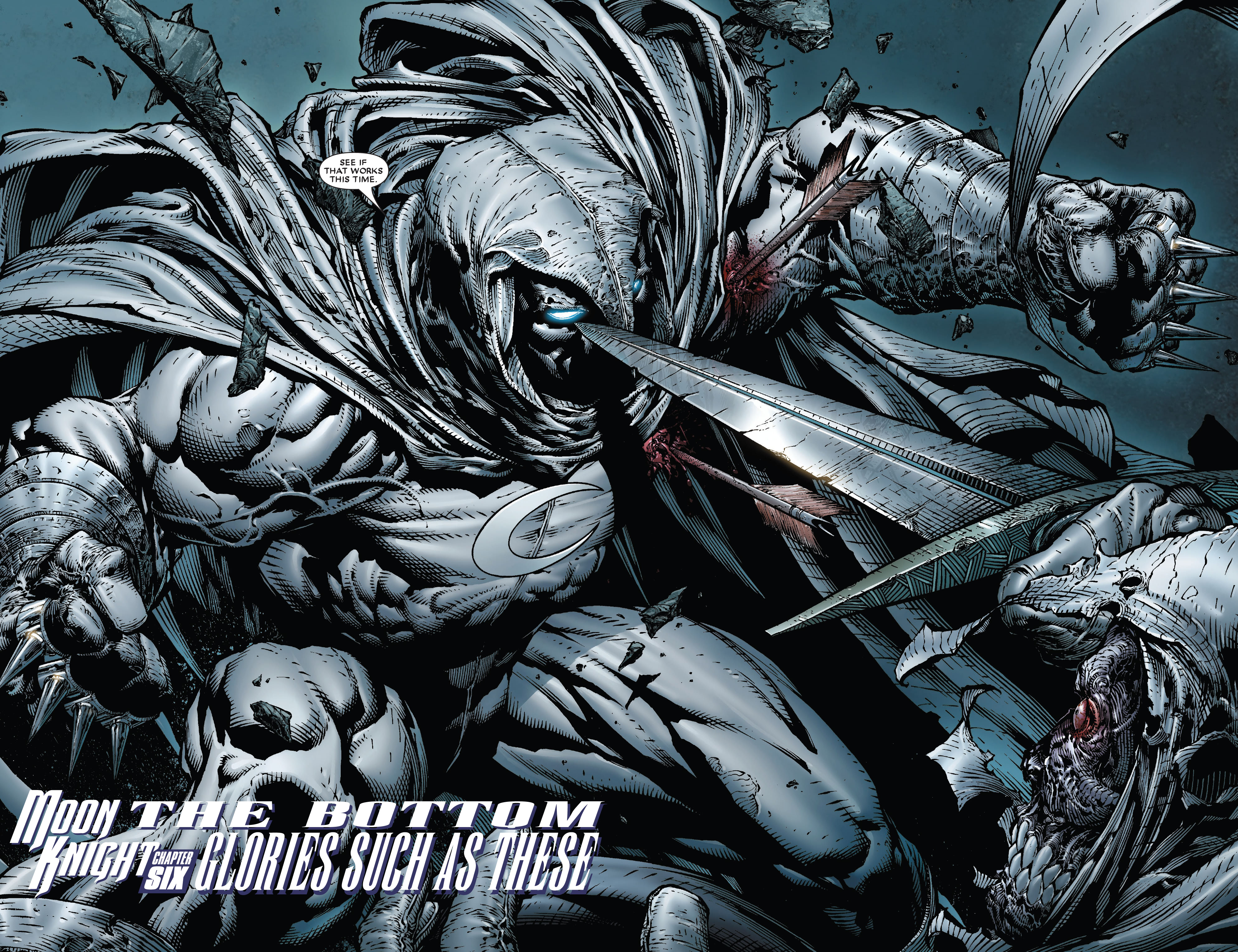 Read online Moon Knight by Huston, Benson & Hurwitz Omnibus comic -  Issue # TPB (Part 2) - 21