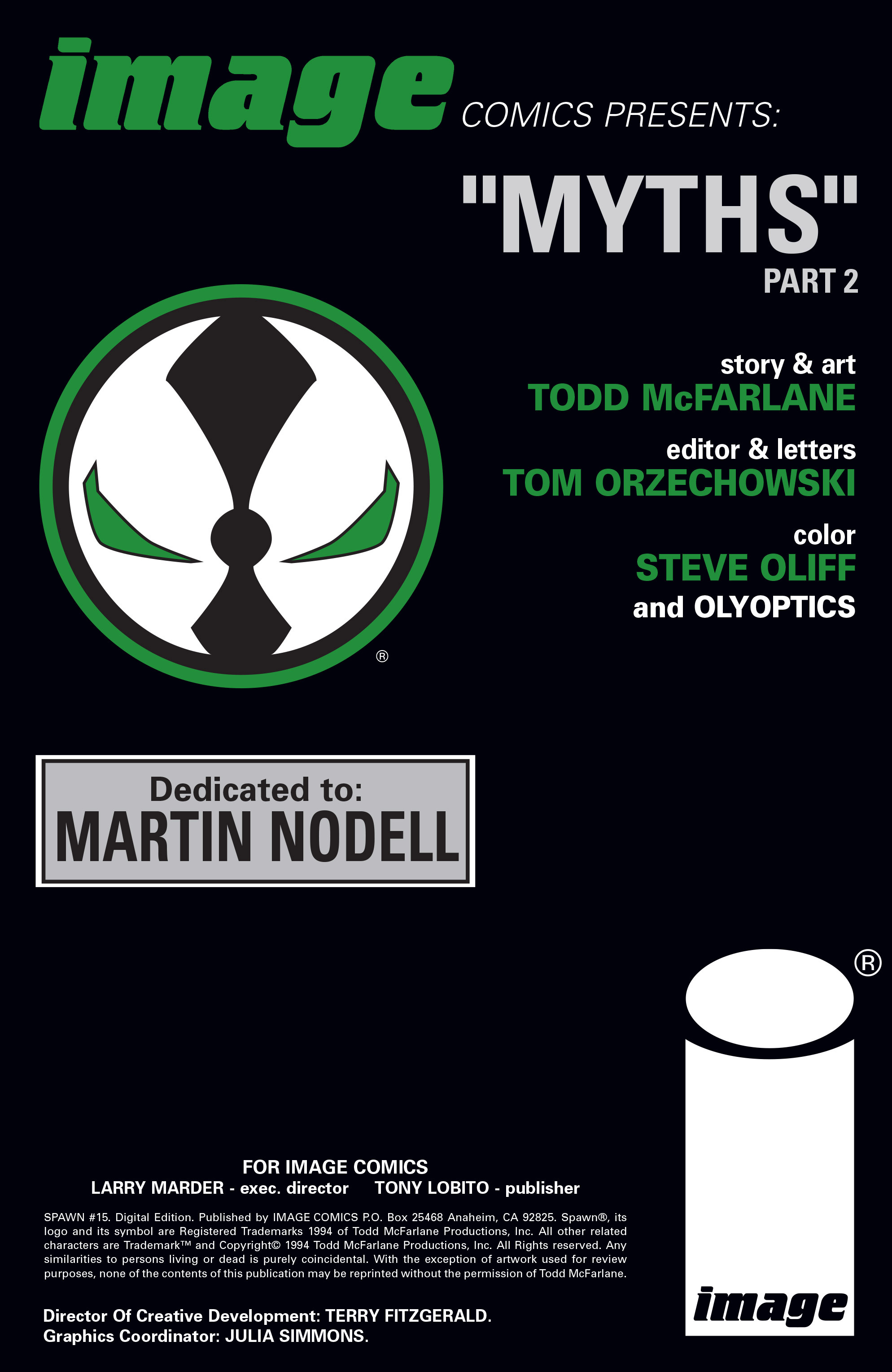 Read online Spawn comic -  Issue #15 - 2