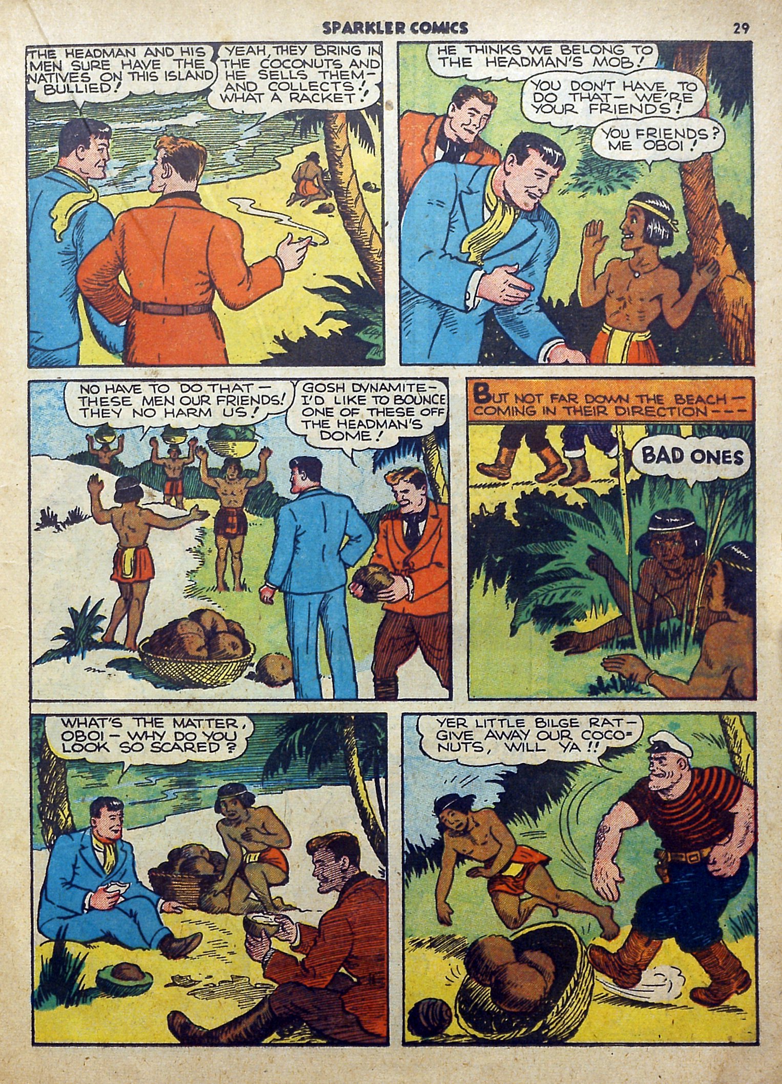 Read online Sparkler Comics comic -  Issue #2 - 25