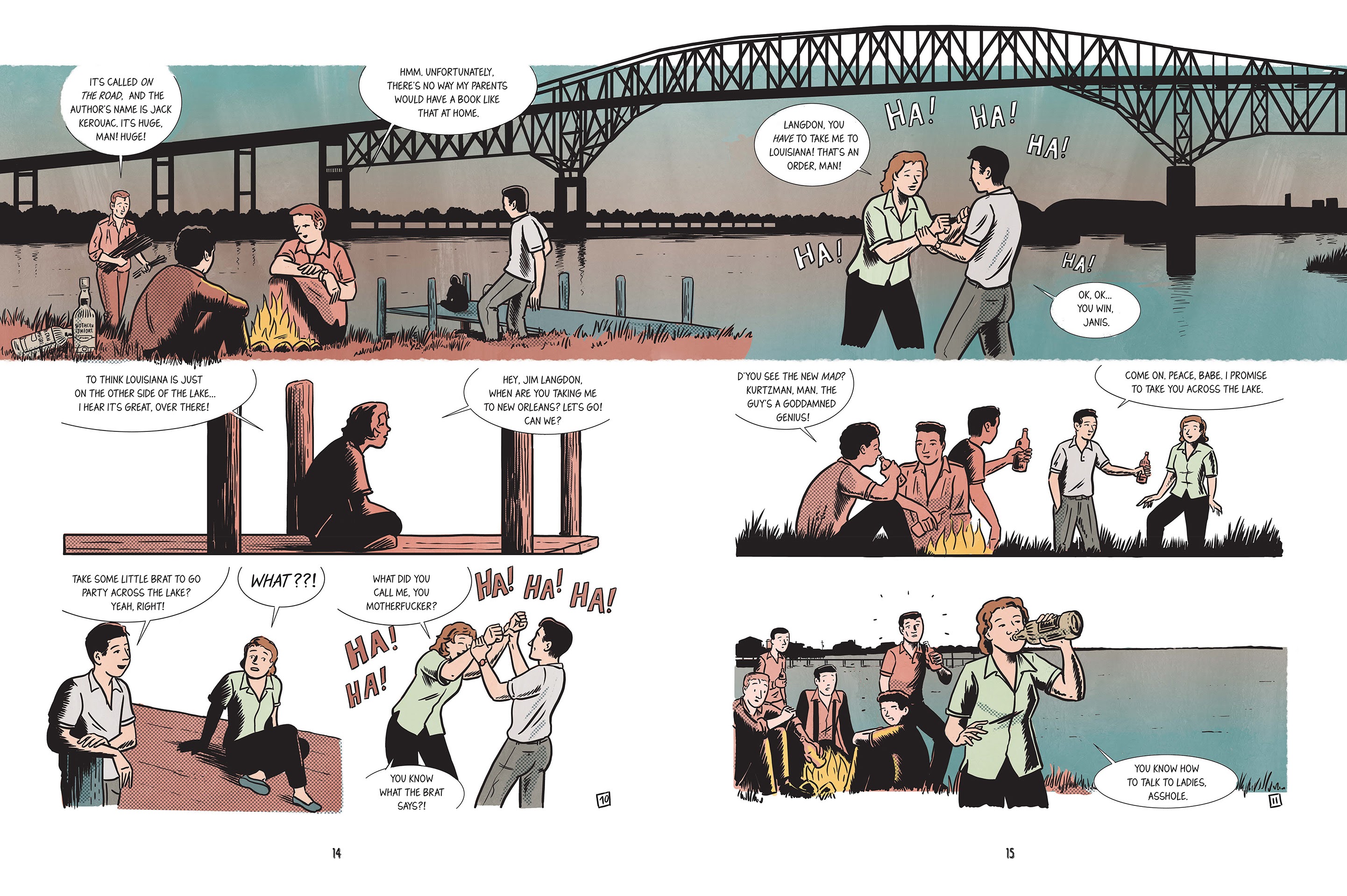 Read online Love Me Please!: The Story of Janis Joplin comic -  Issue # TPB (Part 1) - 16