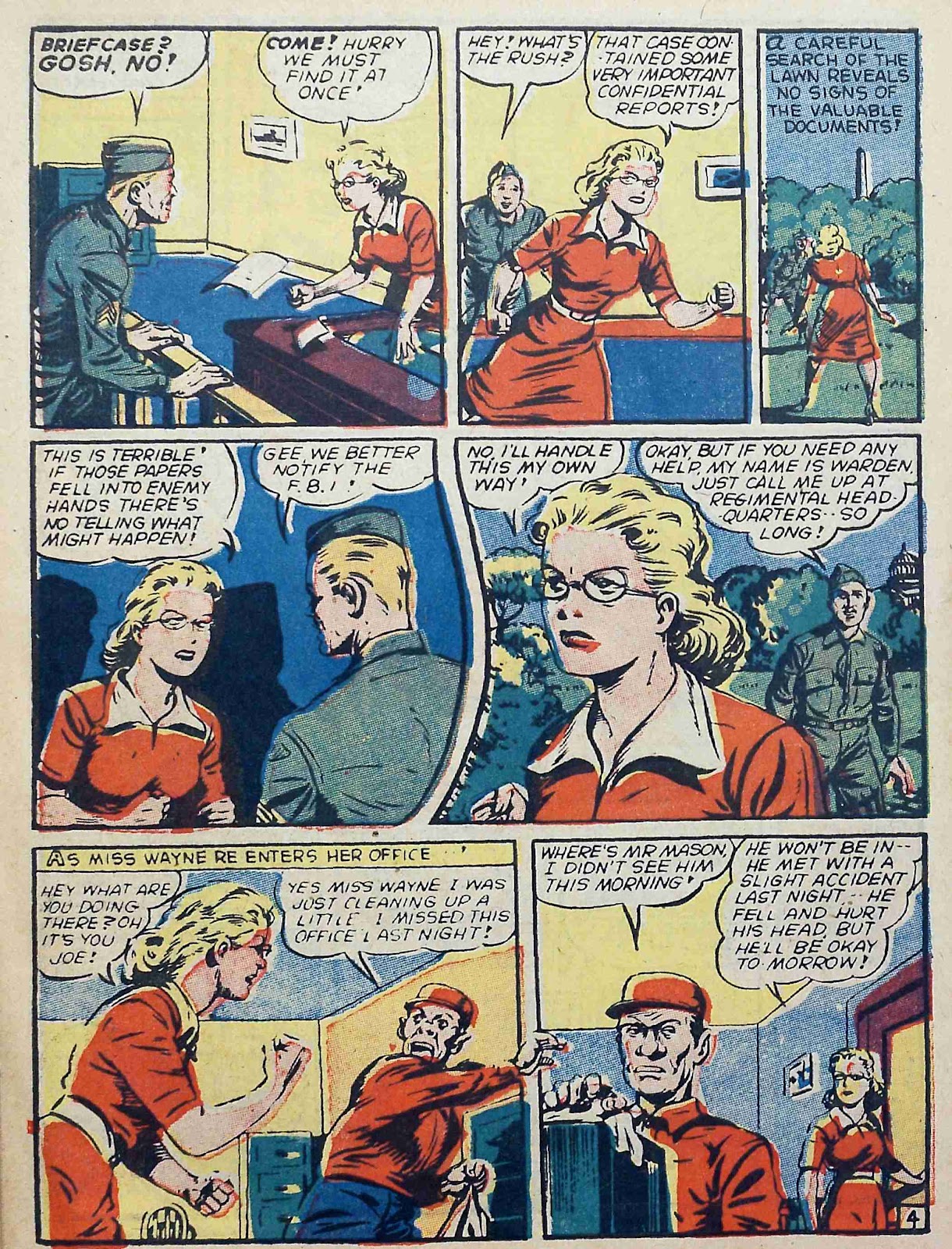 Captain Aero Comics issue 10 - Page 54