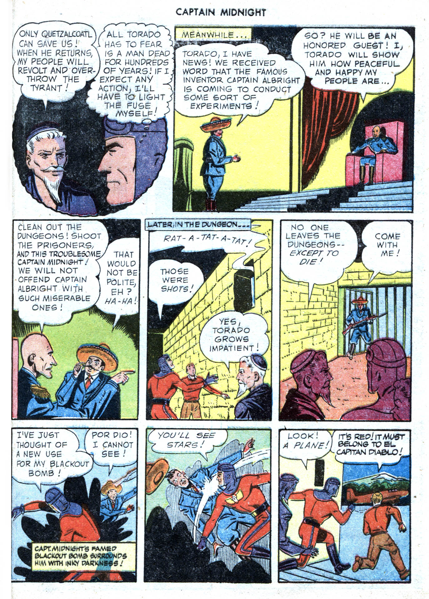 Read online Captain Midnight (1942) comic -  Issue #54 - 43