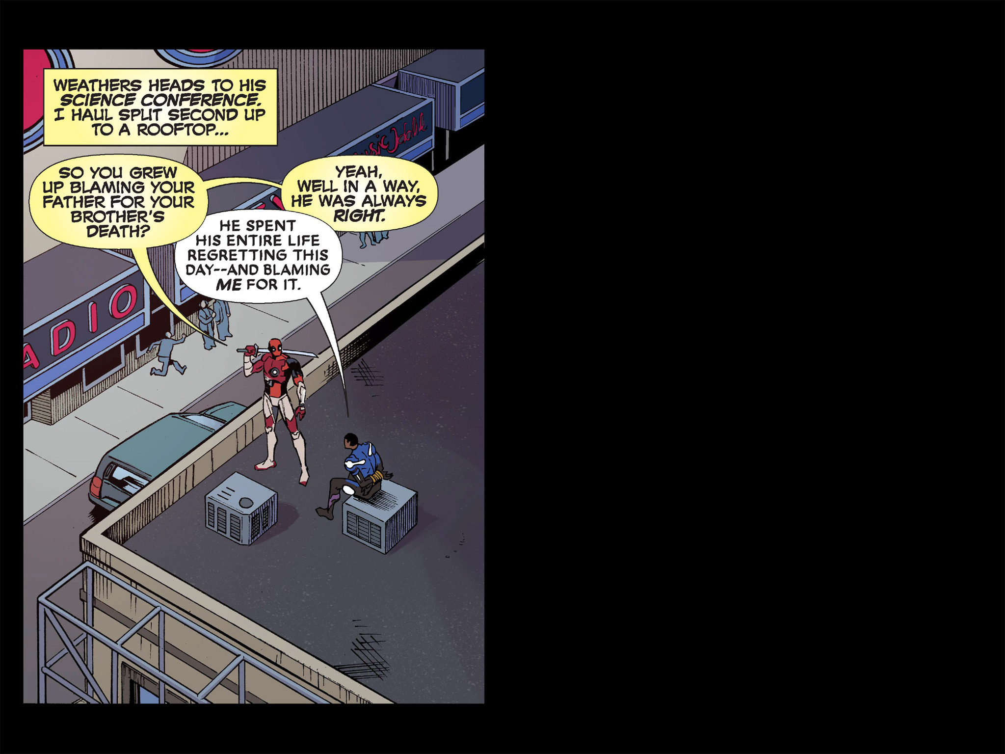 Read online Deadpool & Cable: Split Second Infinite Comic comic -  Issue #6 - 16