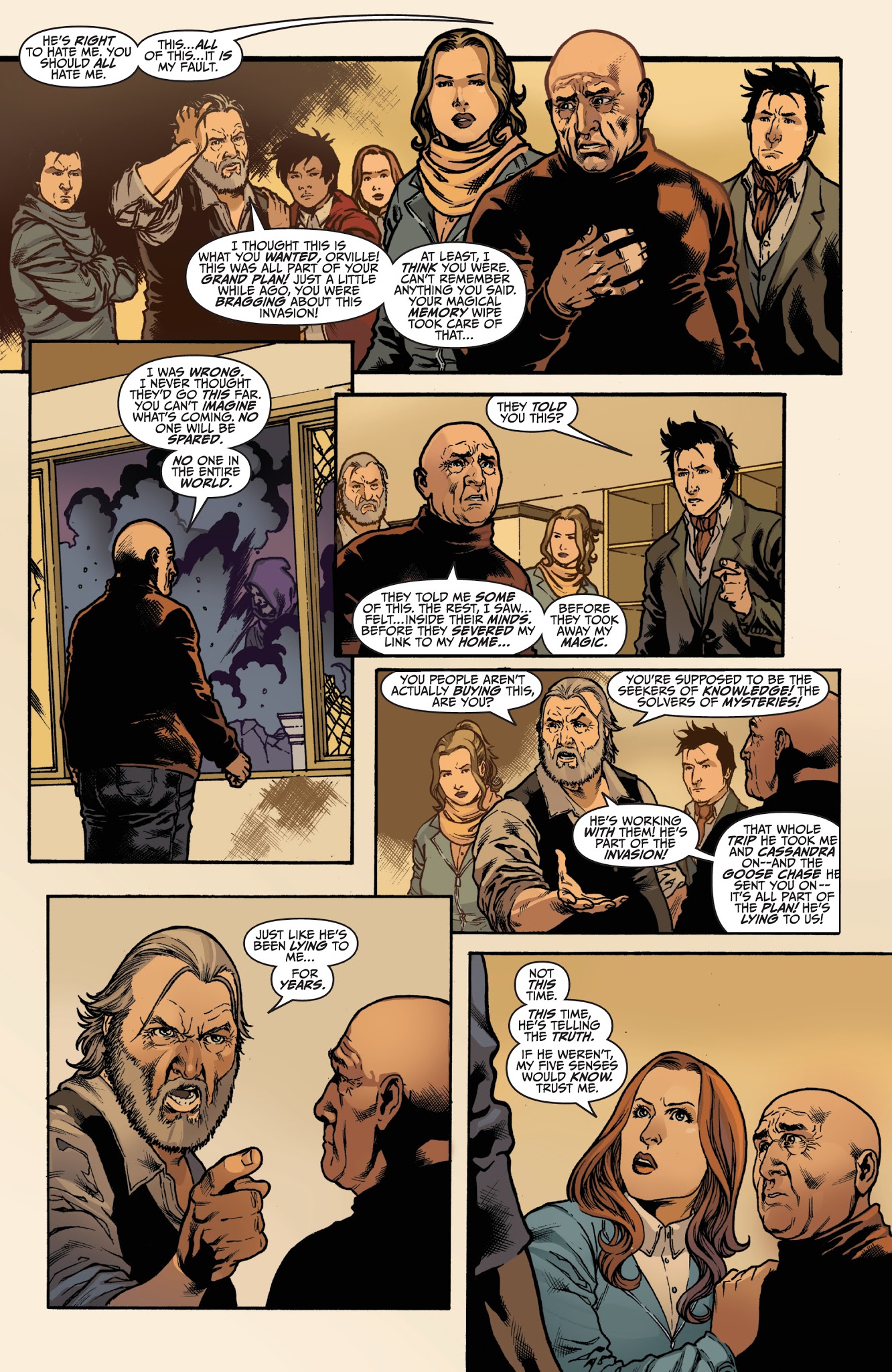 Read online The Librarians comic -  Issue #4 - 10