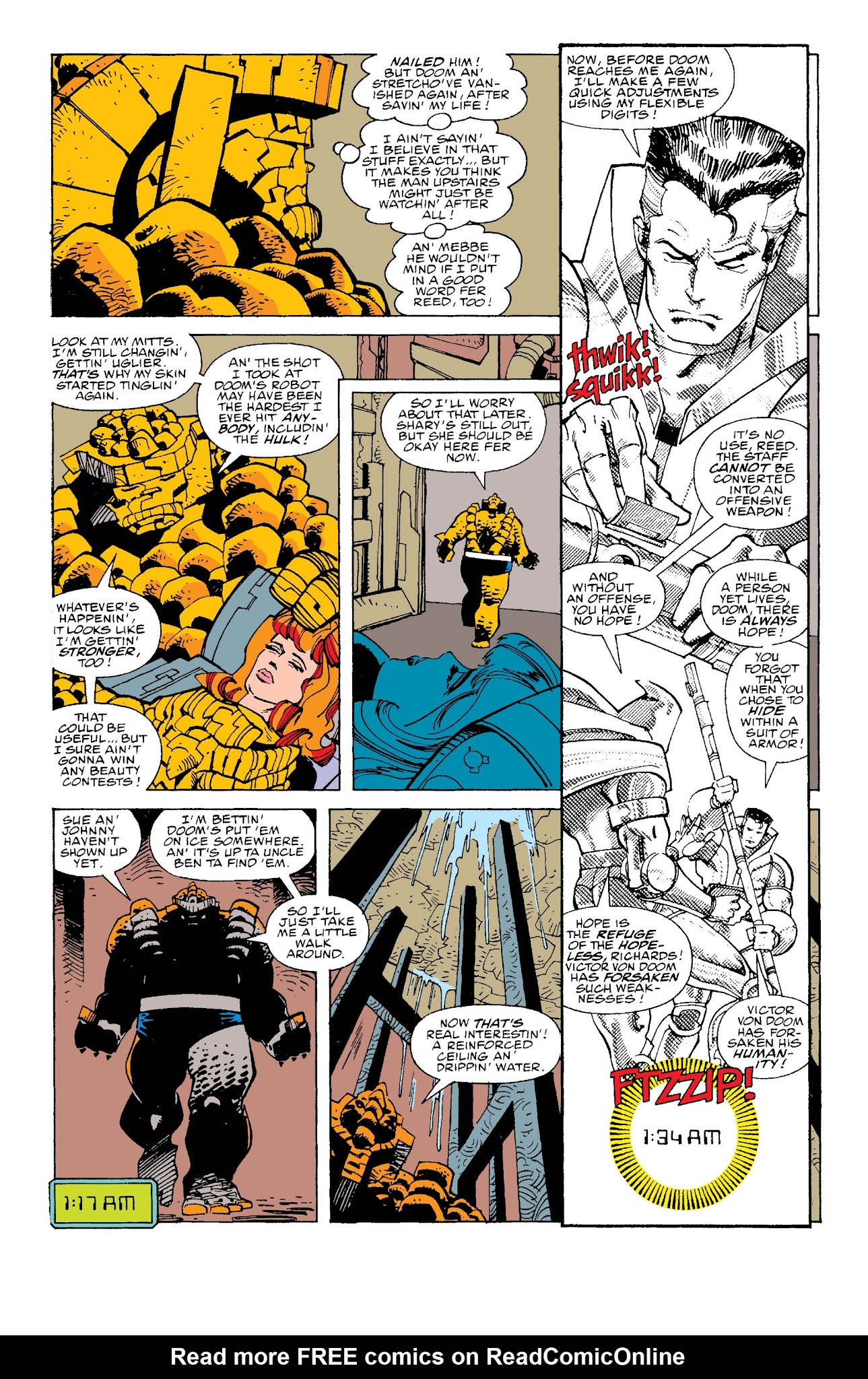 Read online Fantastic Four Visionaries: Walter Simonson comic -  Issue # TPB 3 (Part 2) - 23