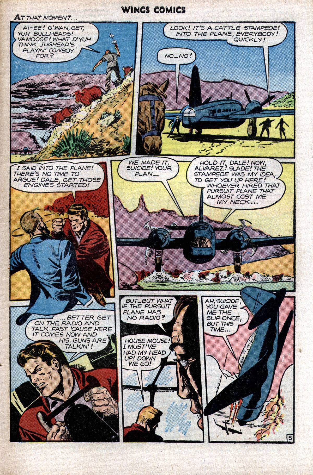 Read online Wings Comics comic -  Issue #76 - 41