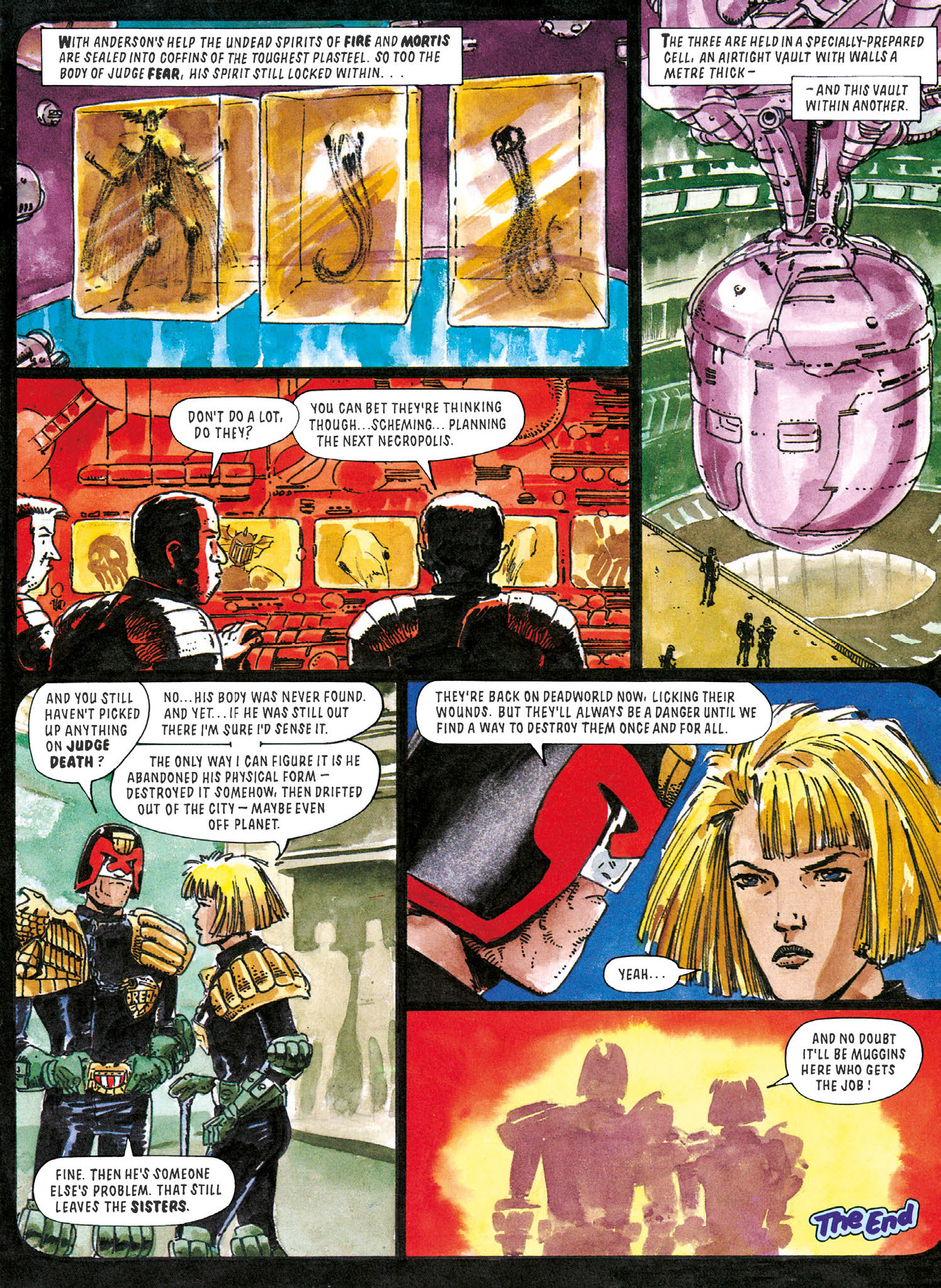 Read online Essential Judge Dredd: Necropolis comic -  Issue # TPB (Part 2) - 118