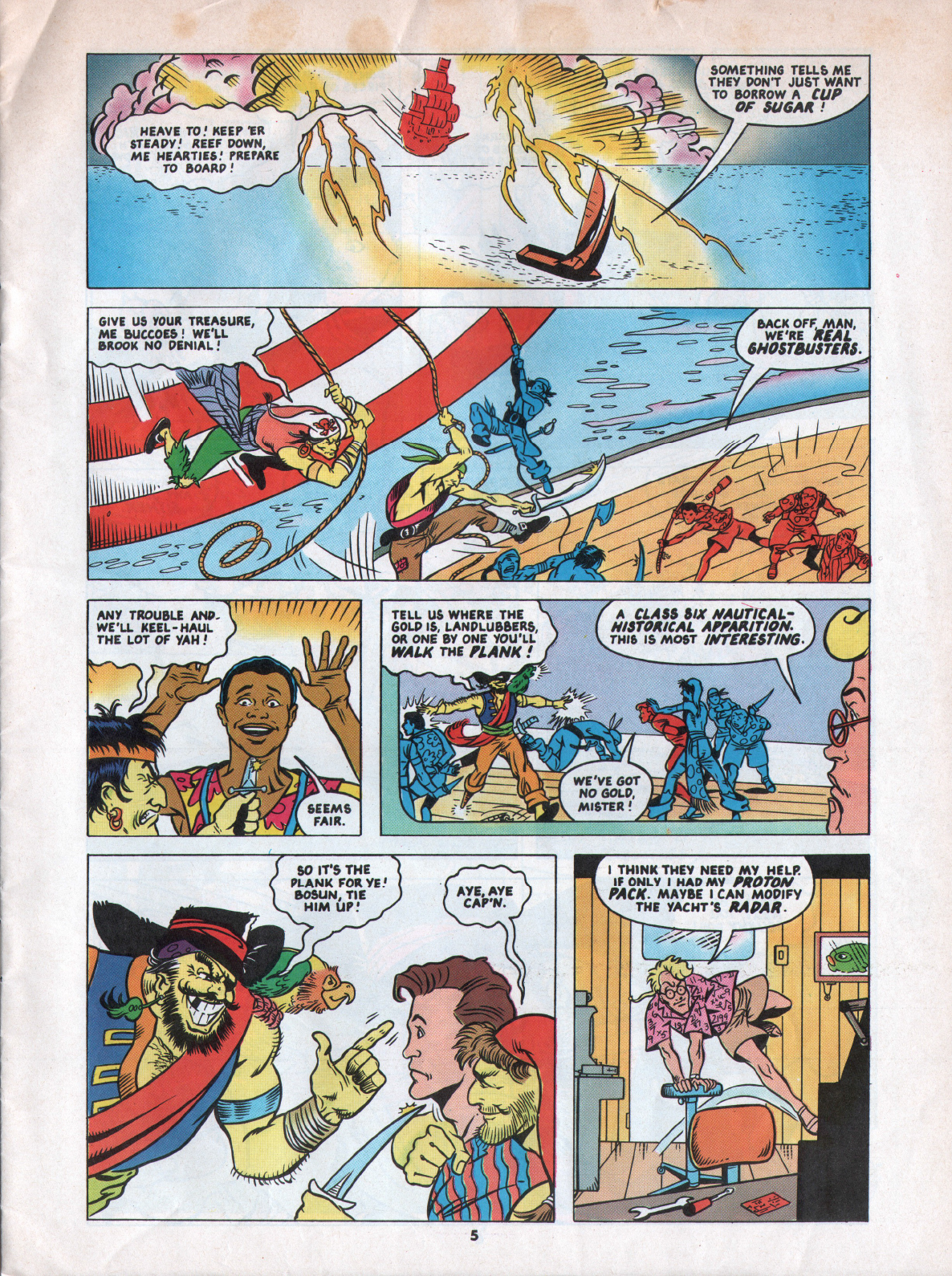 Read online The Real Ghostbusters comic -  Issue #55 - 5