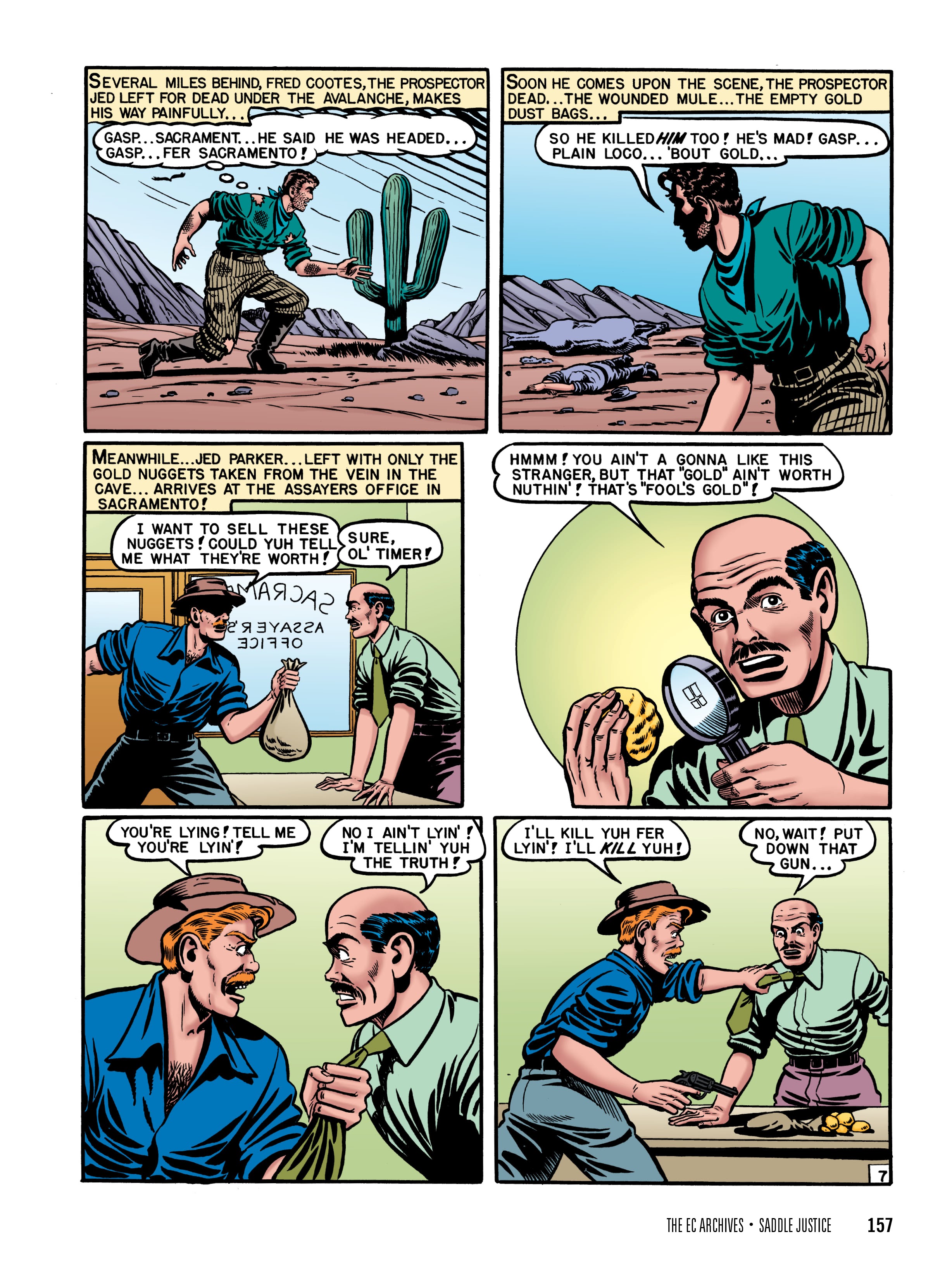 Read online The EC Archives: Saddle Justice comic -  Issue # TPB (Part 2) - 59