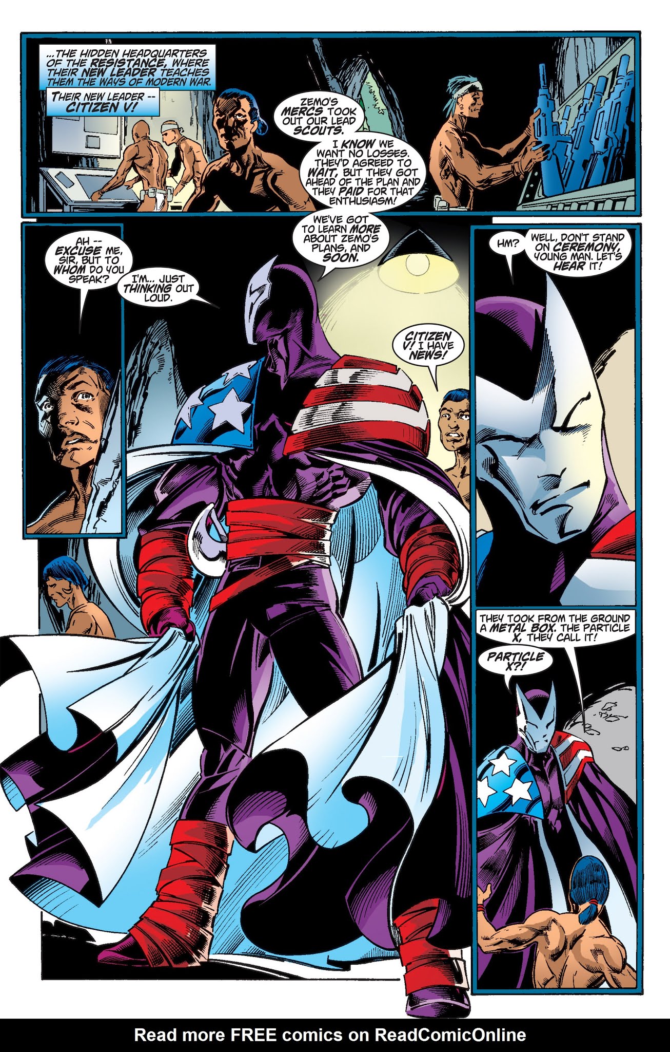 Read online Captain America/Citizen V '98 comic -  Issue # Full - 10