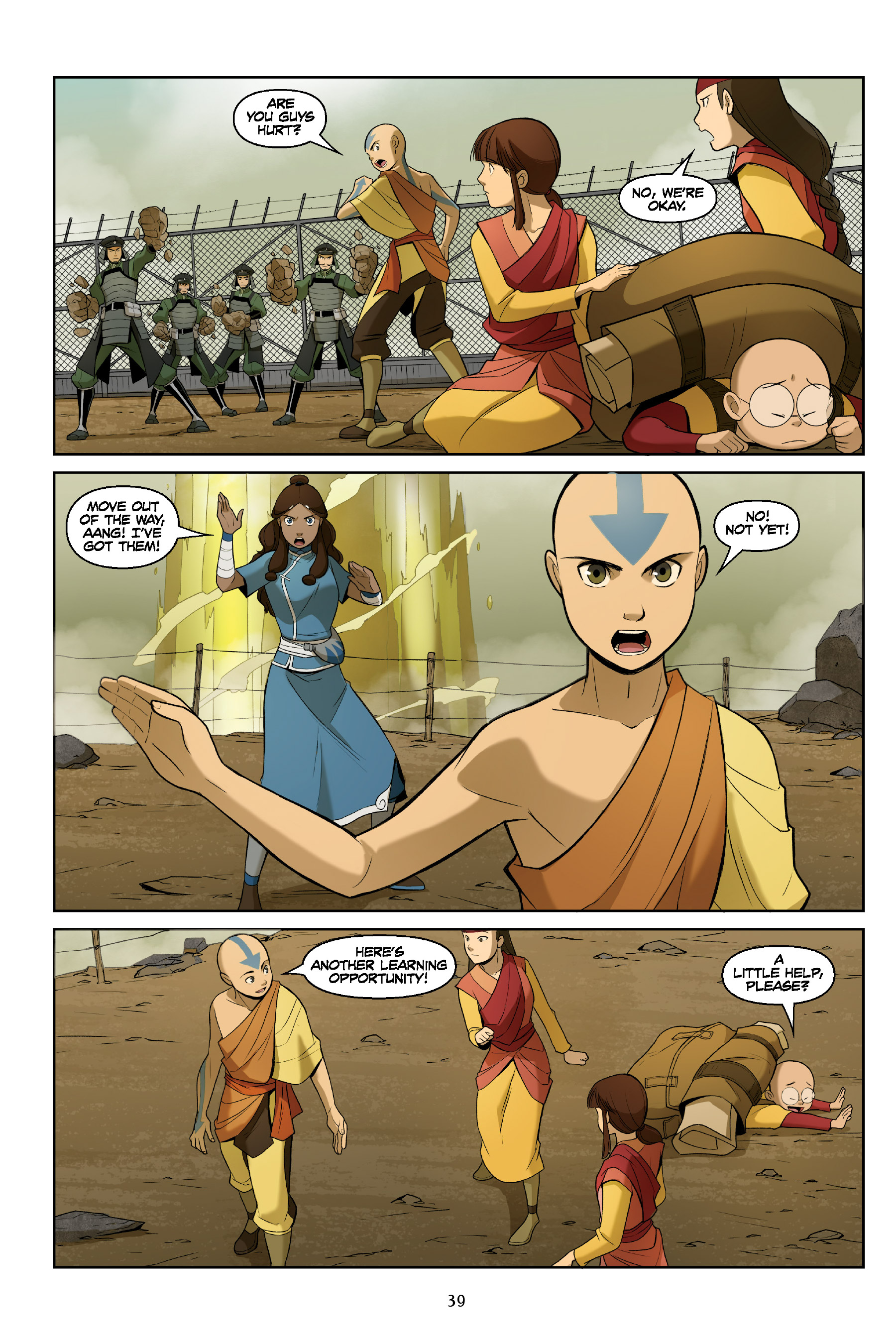 Read online Nickelodeon Avatar: The Last Airbender - The Rift comic -  Issue # _Omnibus (Part 1) - 39