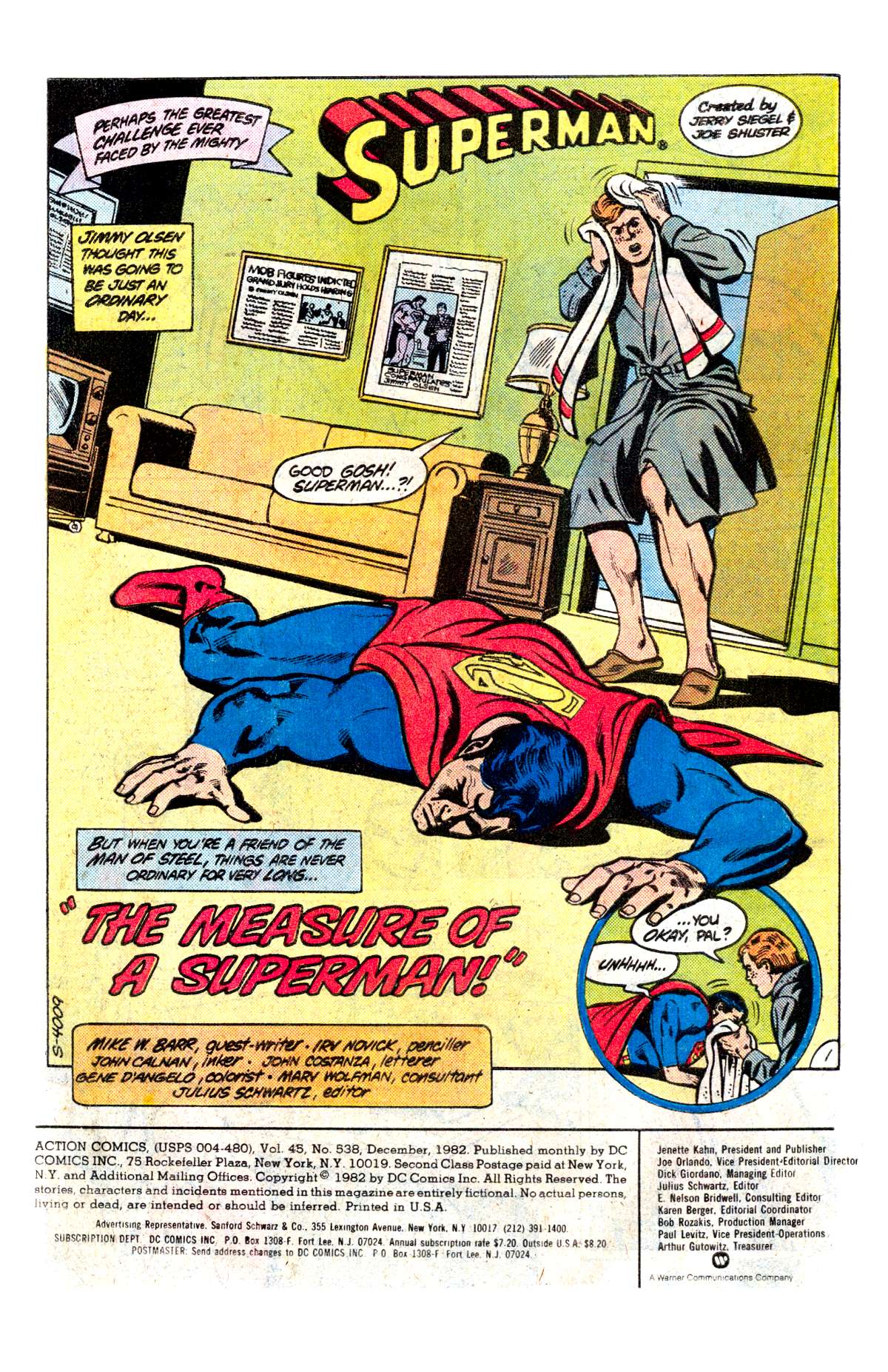 Read online Action Comics (1938) comic -  Issue #538 - 2