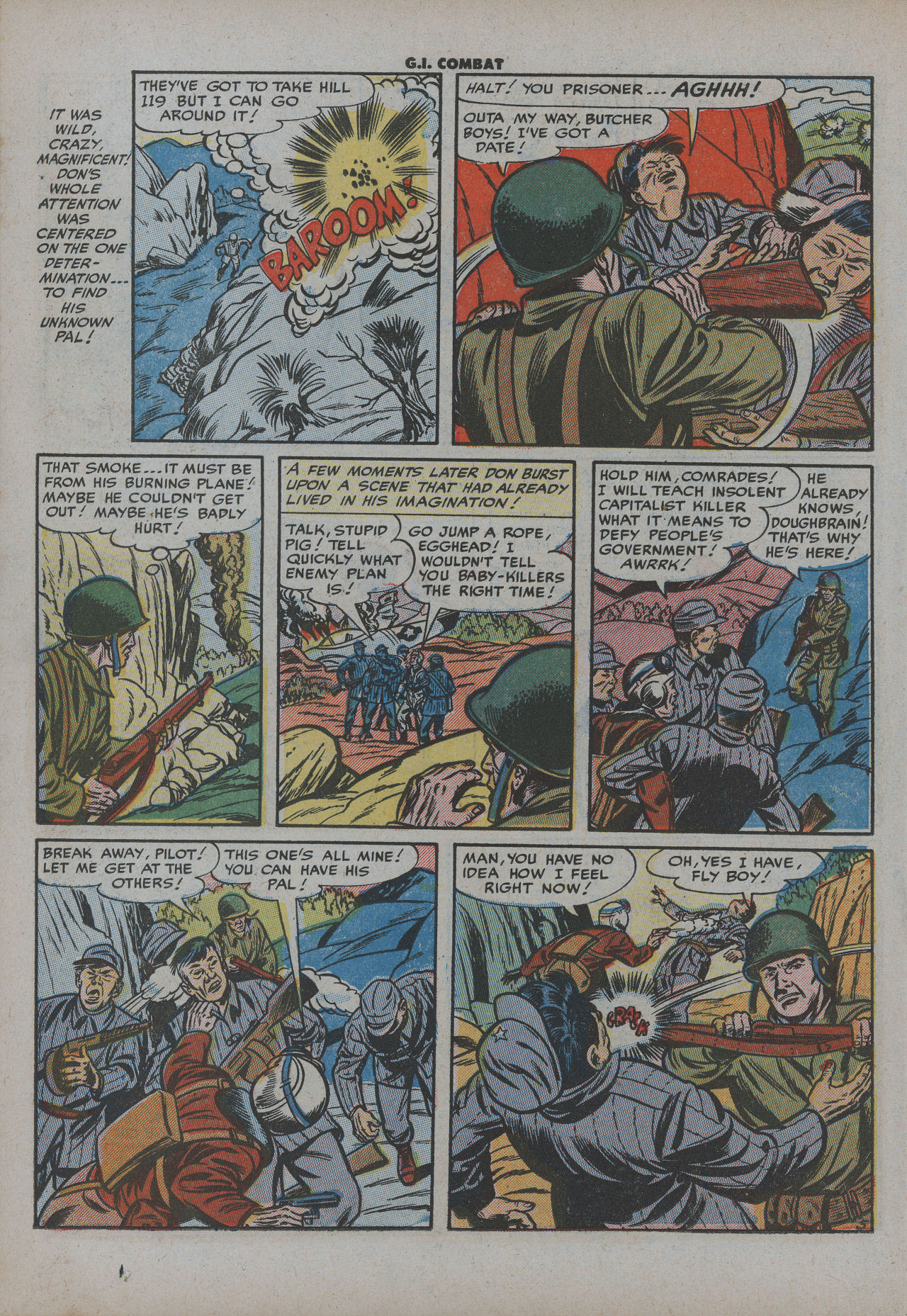 Read online G.I. Combat (1952) comic -  Issue #6 - 22