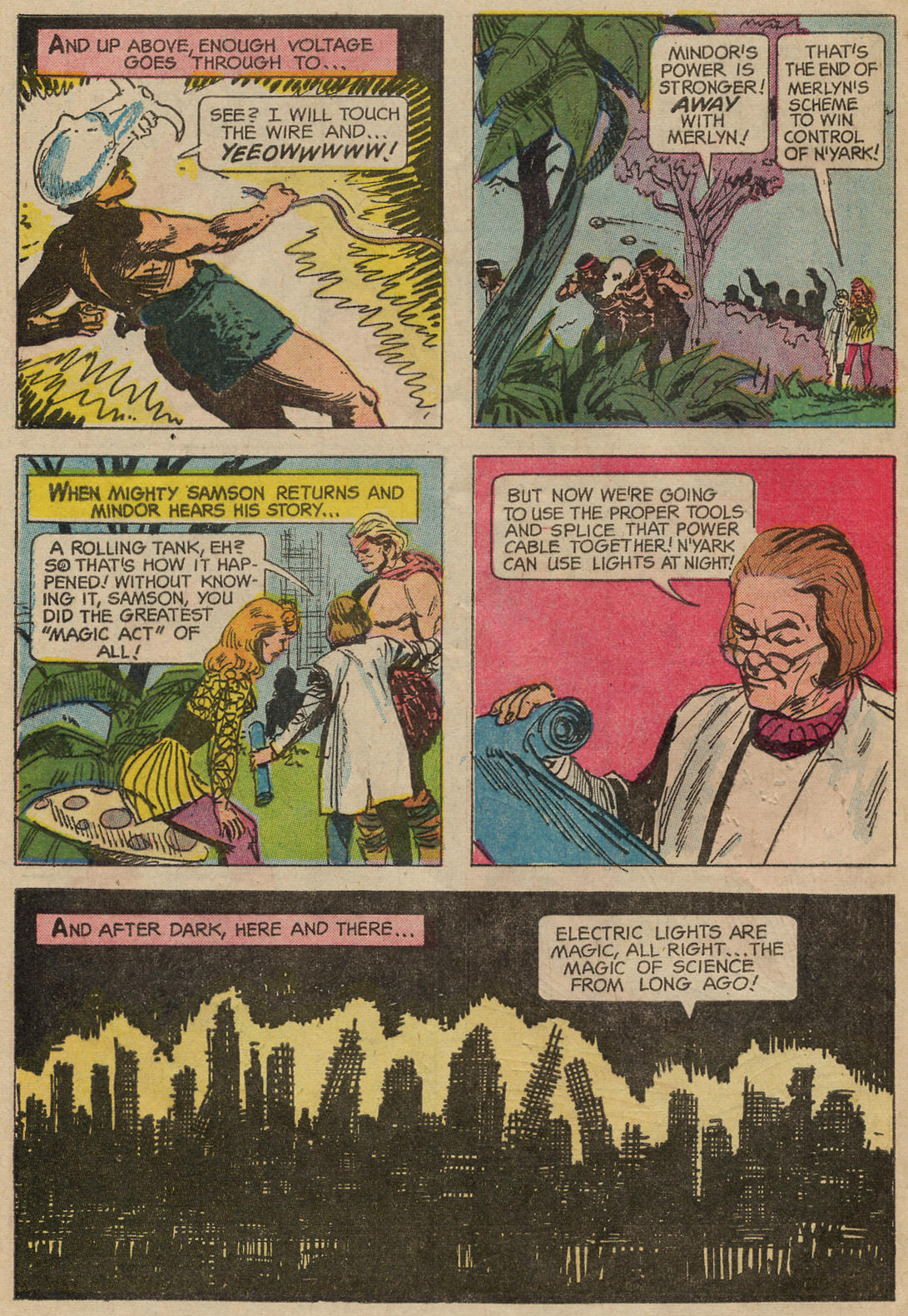 Read online Mighty Samson (1964) comic -  Issue #13 - 27