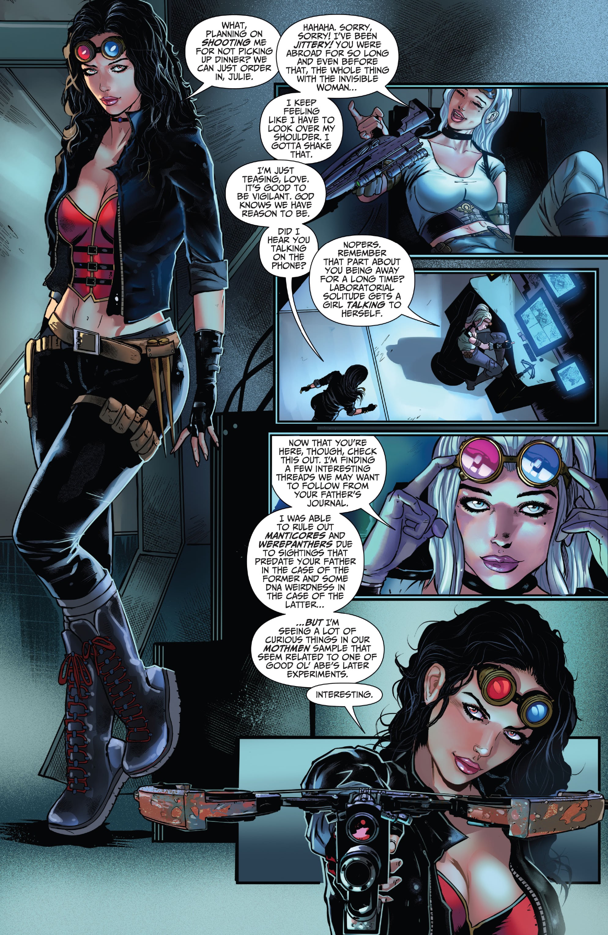 Read online Van Helsing: Flesh of My Blood comic -  Issue # Full - 5