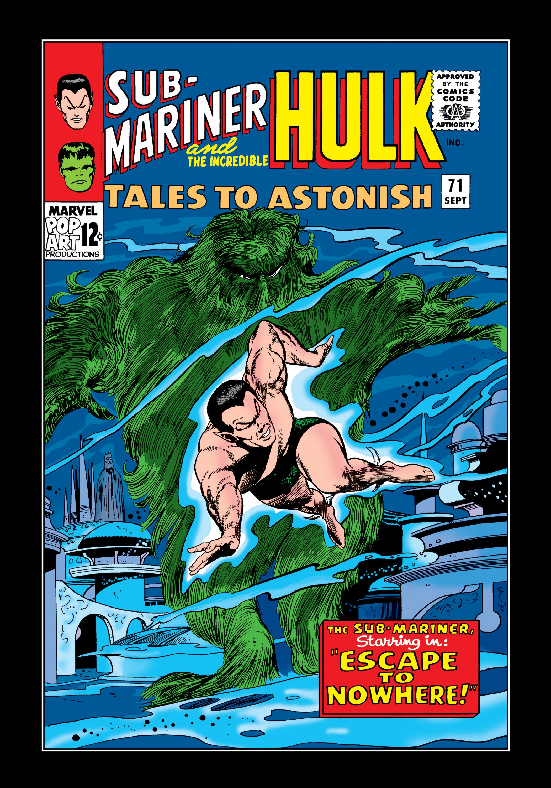 Read online Marvel Masterworks: The Sub-Mariner comic -  Issue # TPB 1 (Part 1) - 41