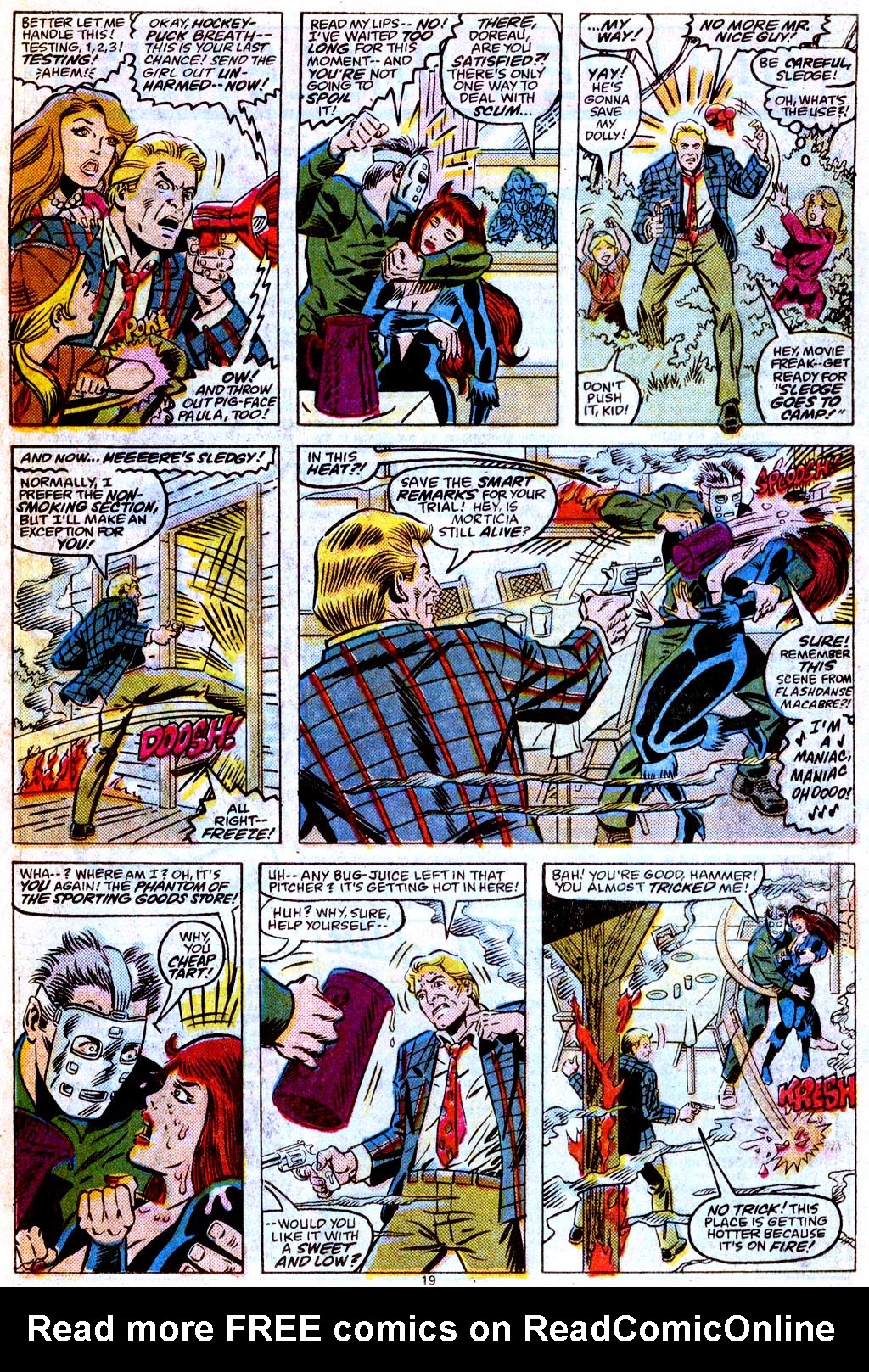 Read online Sledge Hammer! comic -  Issue #1 - 20