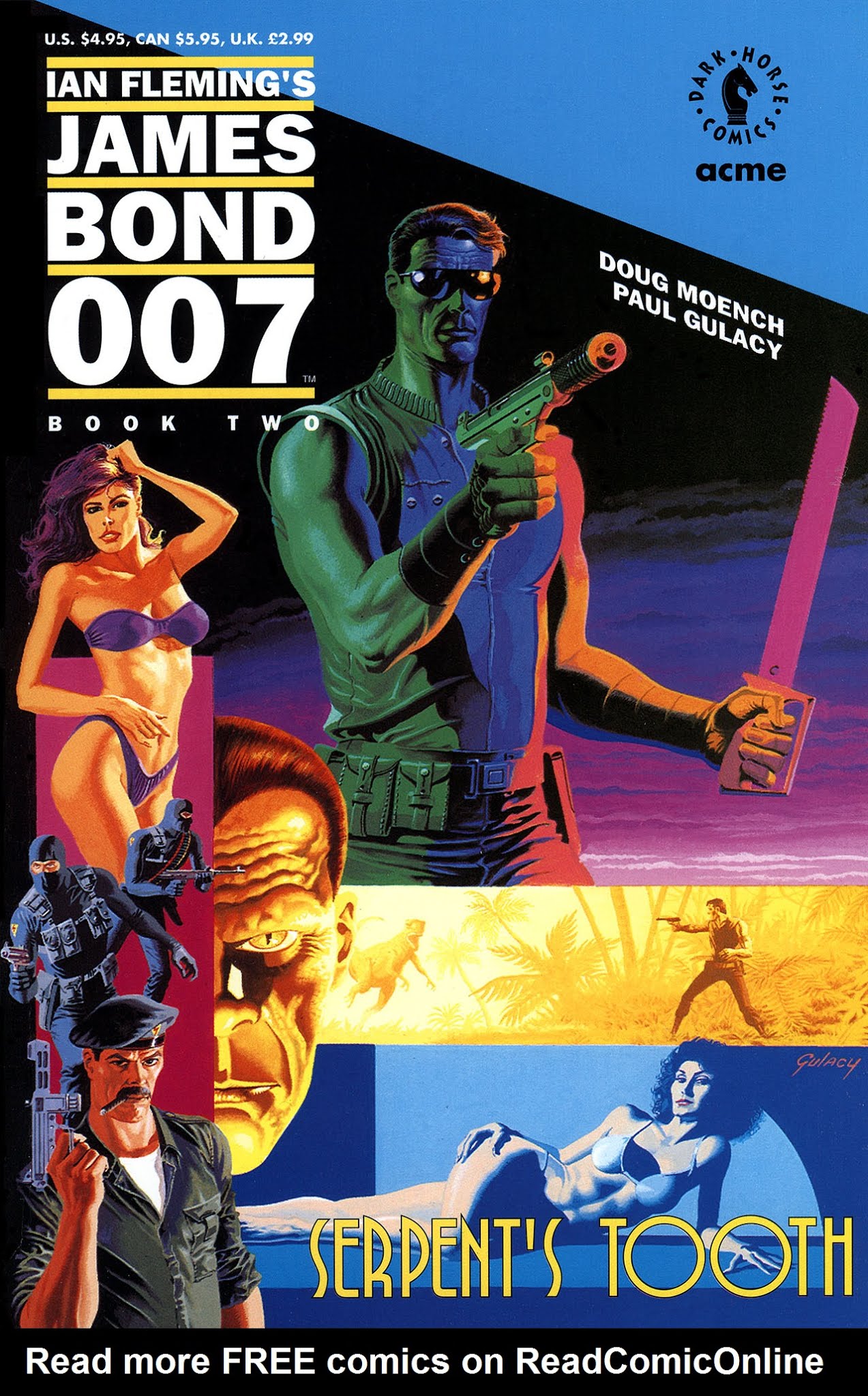 Read online James Bond: Serpent's Tooth comic -  Issue #2 - 1