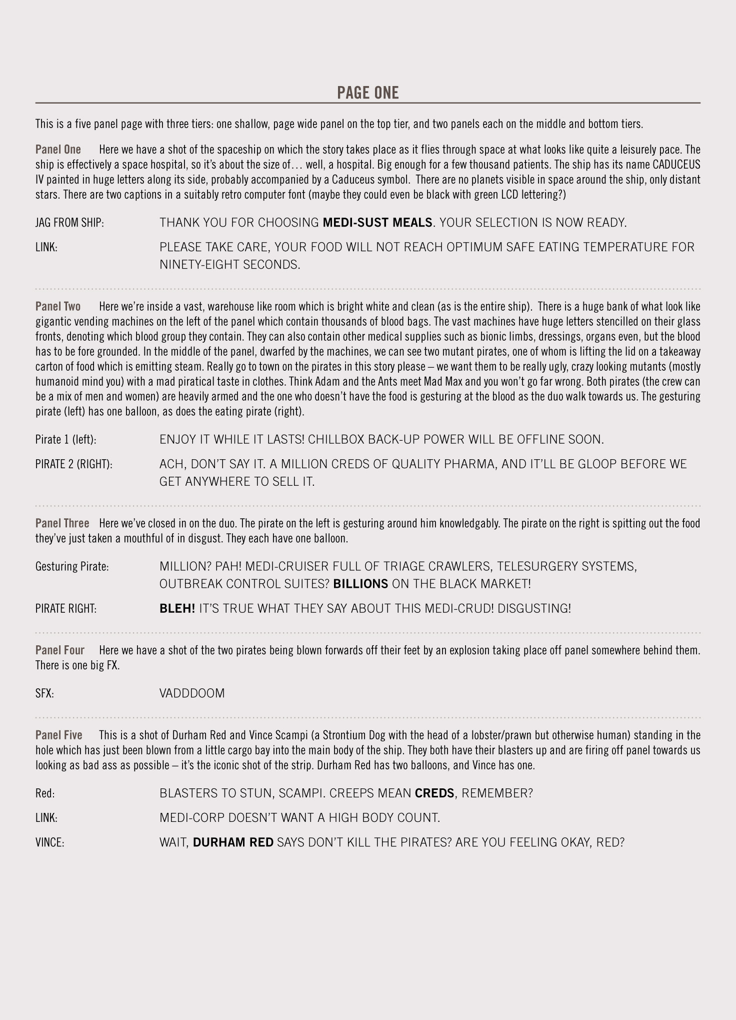 Read online 2000 AD Script Book comic -  Issue # TPB (Part 1) - 98