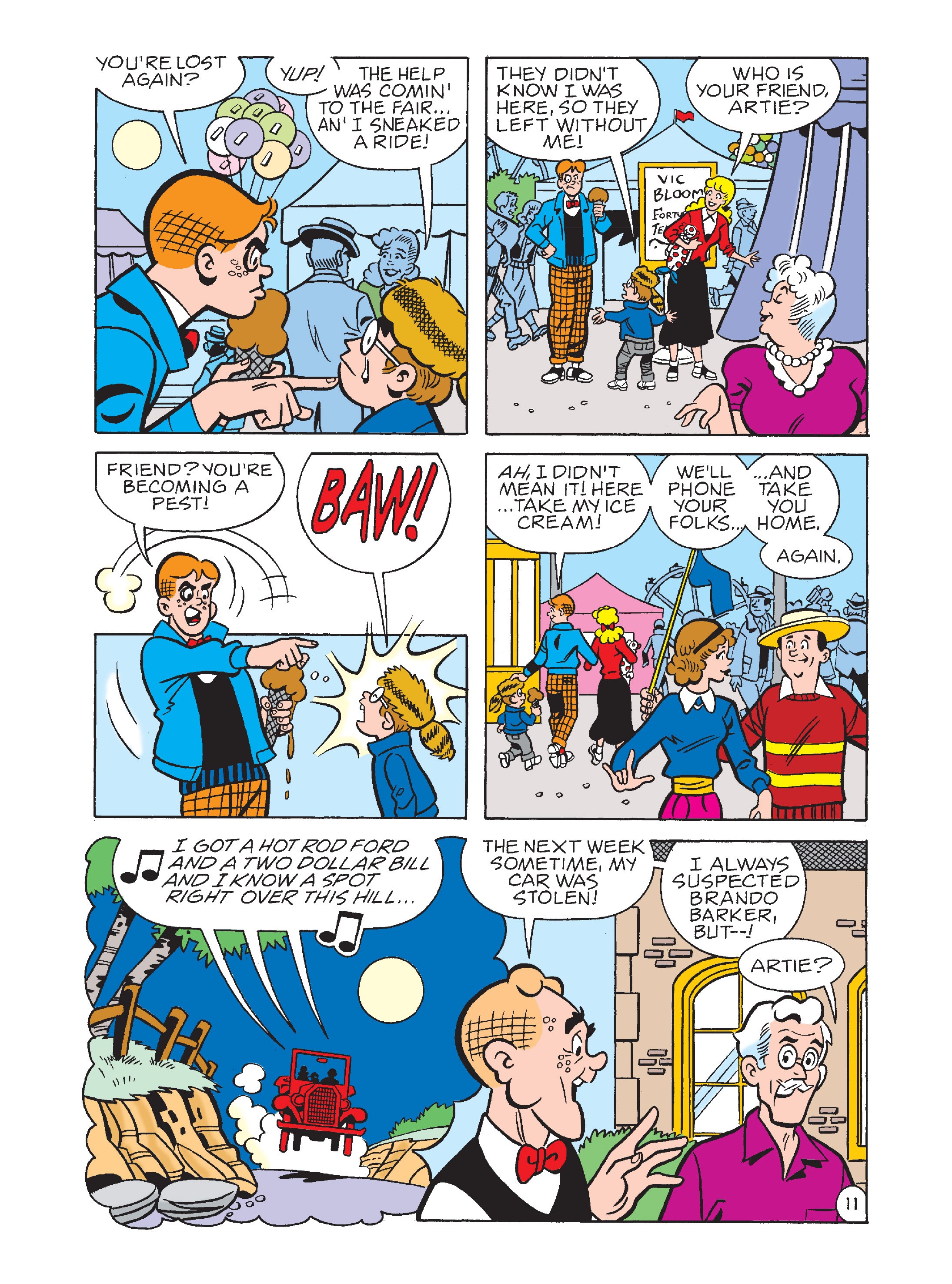 Read online Archie's Double Digest Magazine comic -  Issue #250 - 311