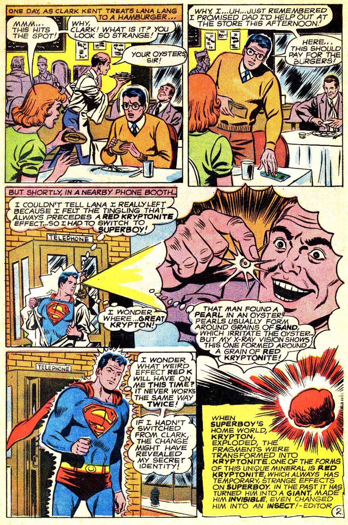 Read online Superboy (1949) comic -  Issue #142 - 3