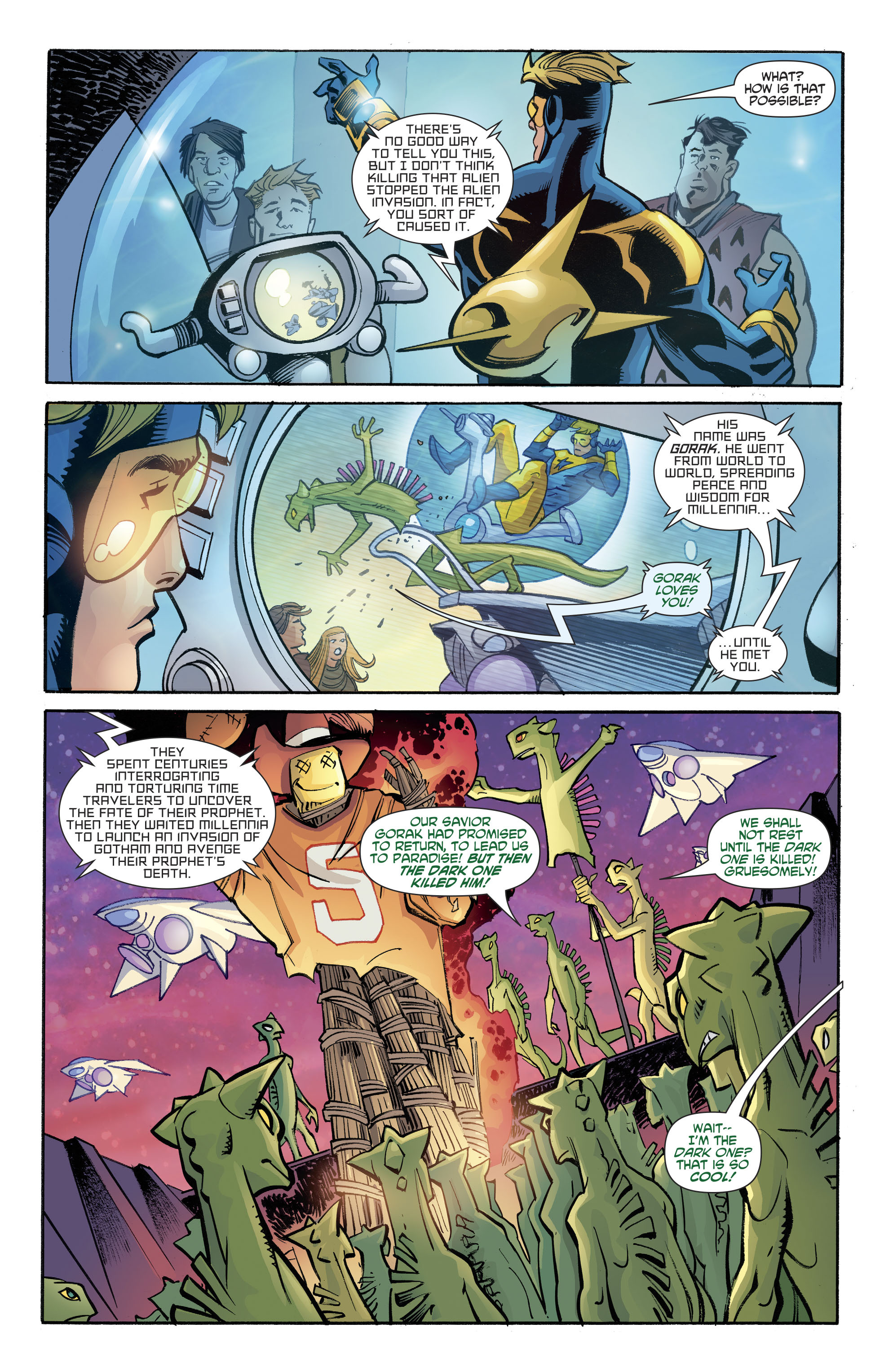 Read online Booster Gold/The Flinstones Special comic -  Issue # Full - 19