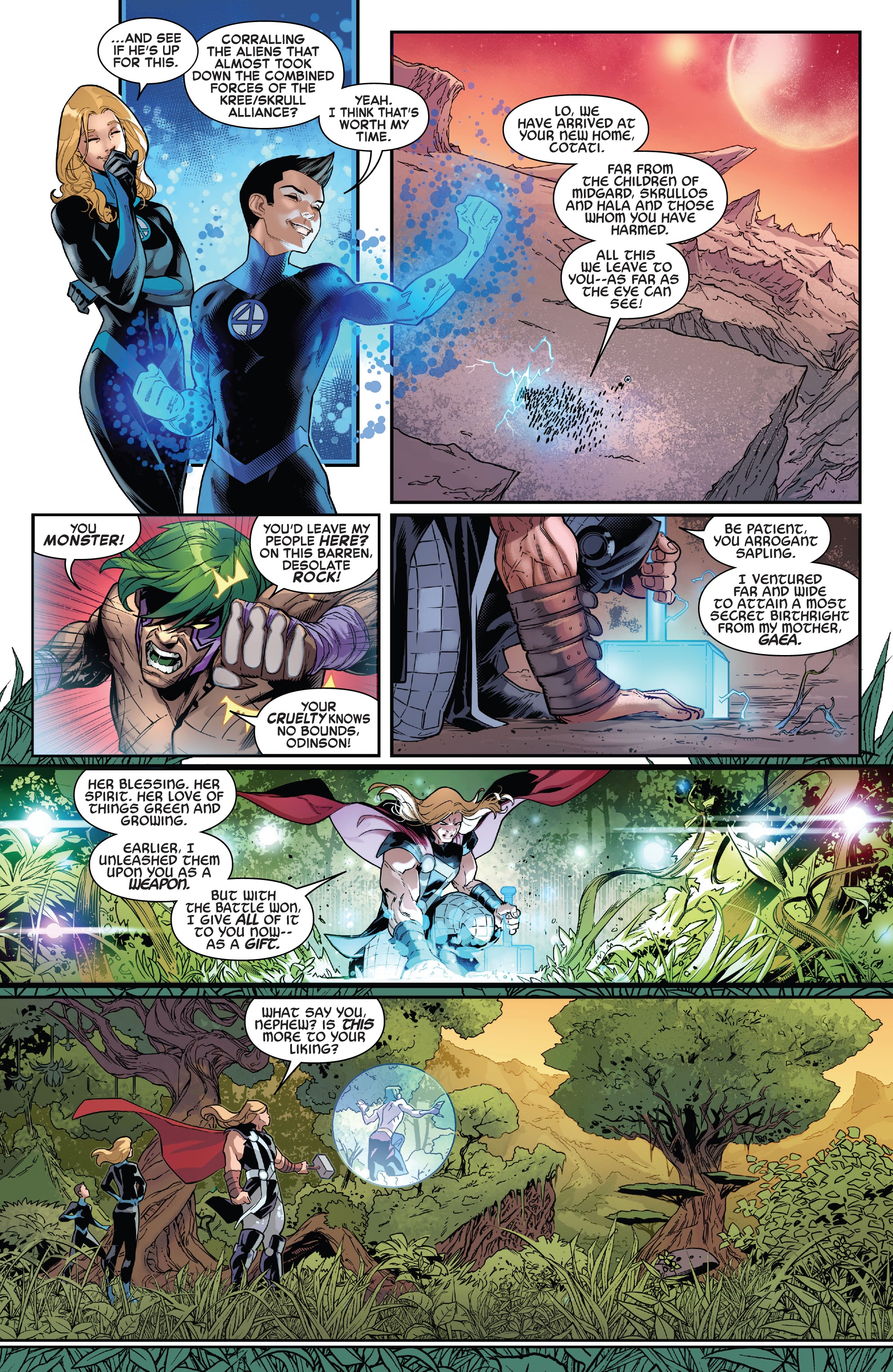 Read online Empyre: Fallout Fantastic Four comic -  Issue # Full - 10