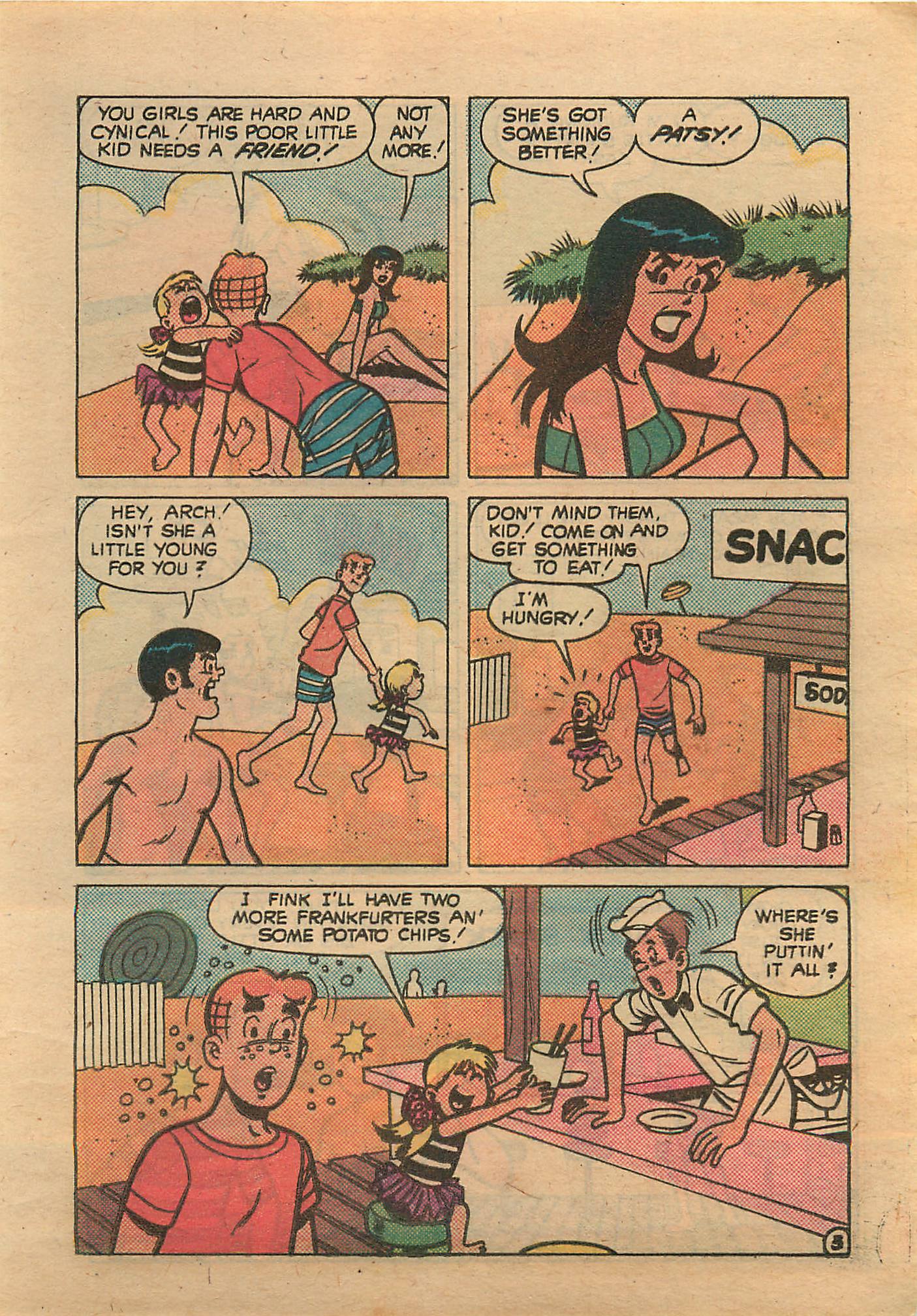 Read online Archie...Archie Andrews, Where Are You? Digest Magazine comic -  Issue #19 - 23