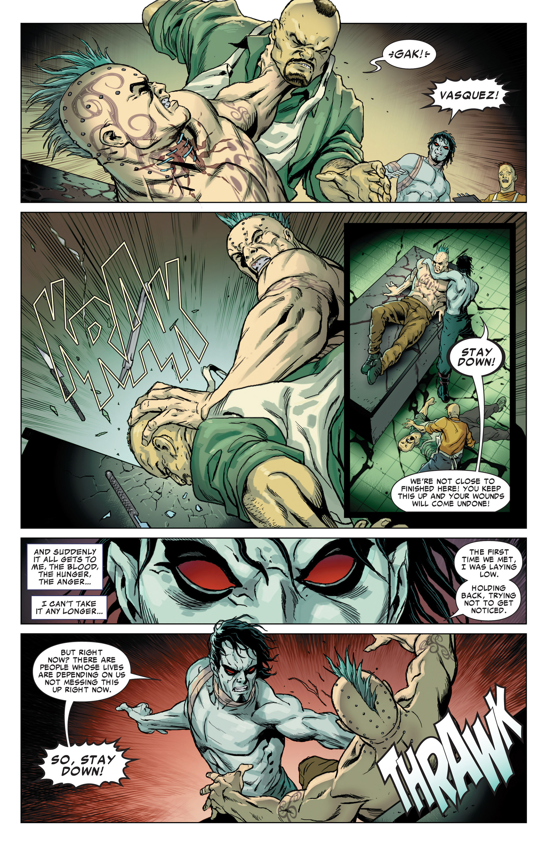 Read online Morbius: The Living Vampire comic -  Issue #3 - 20