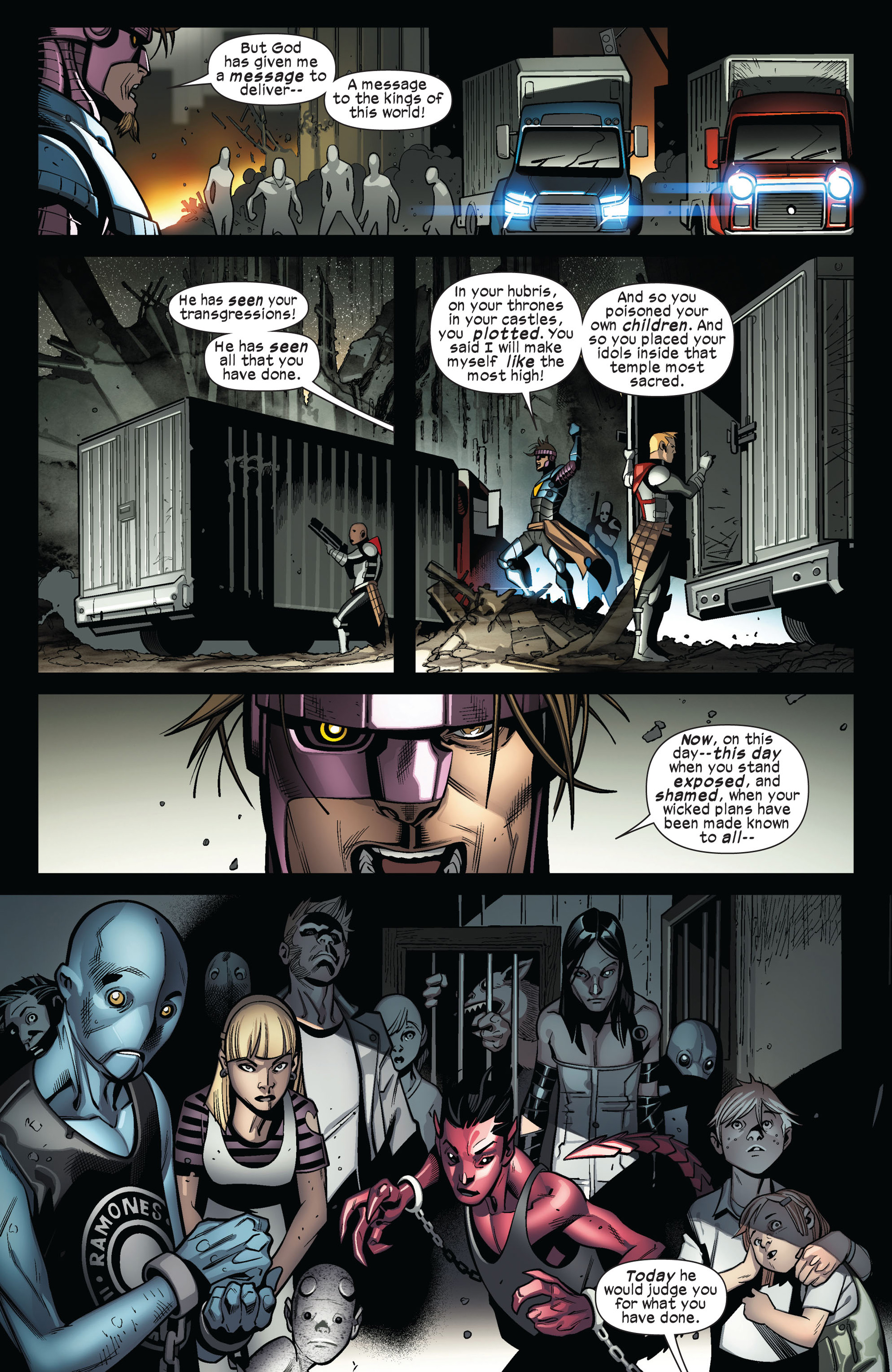 Read online Ultimate Comics X-Men comic -  Issue #4 - 14