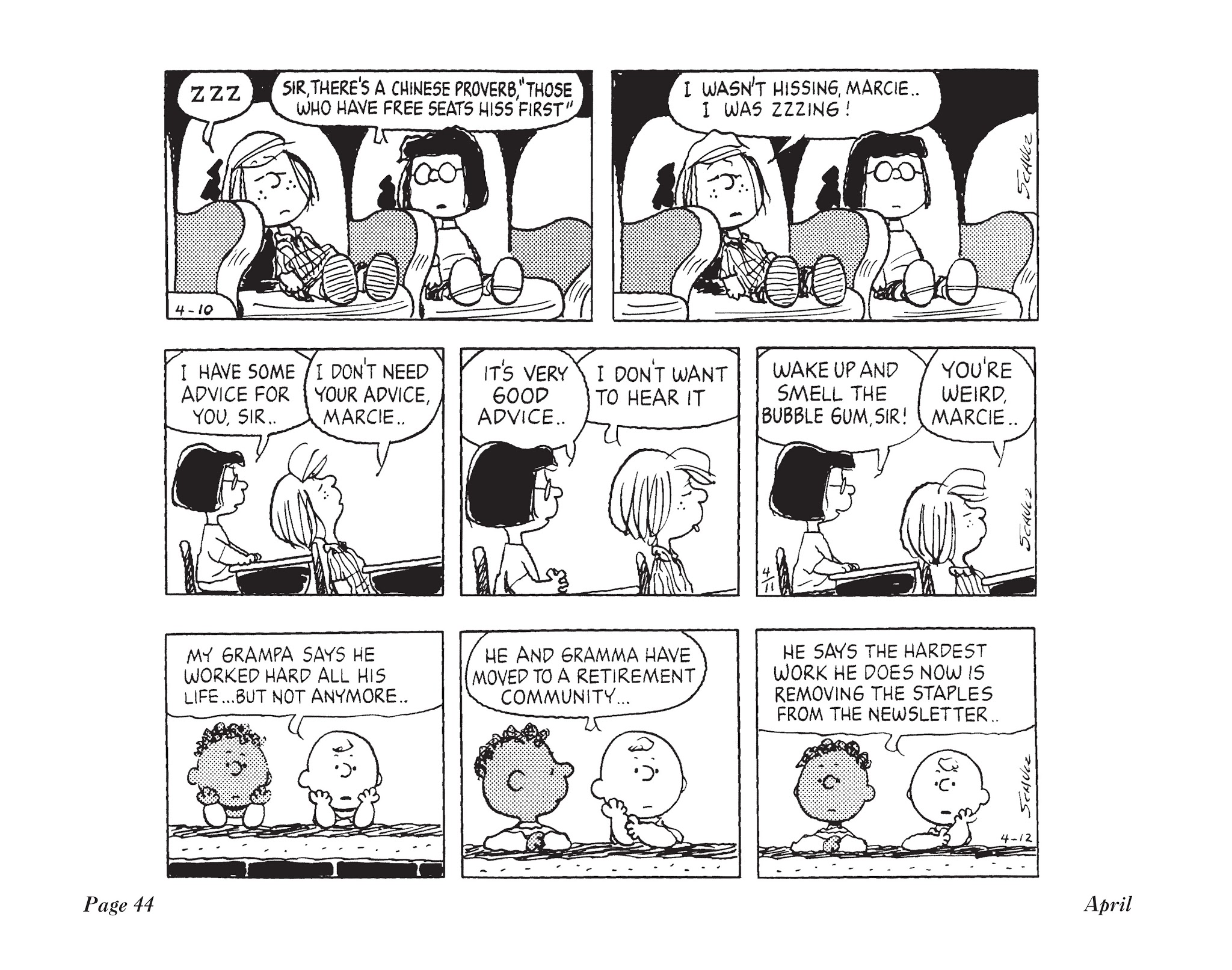Read online The Complete Peanuts comic -  Issue # TPB 20 - 59