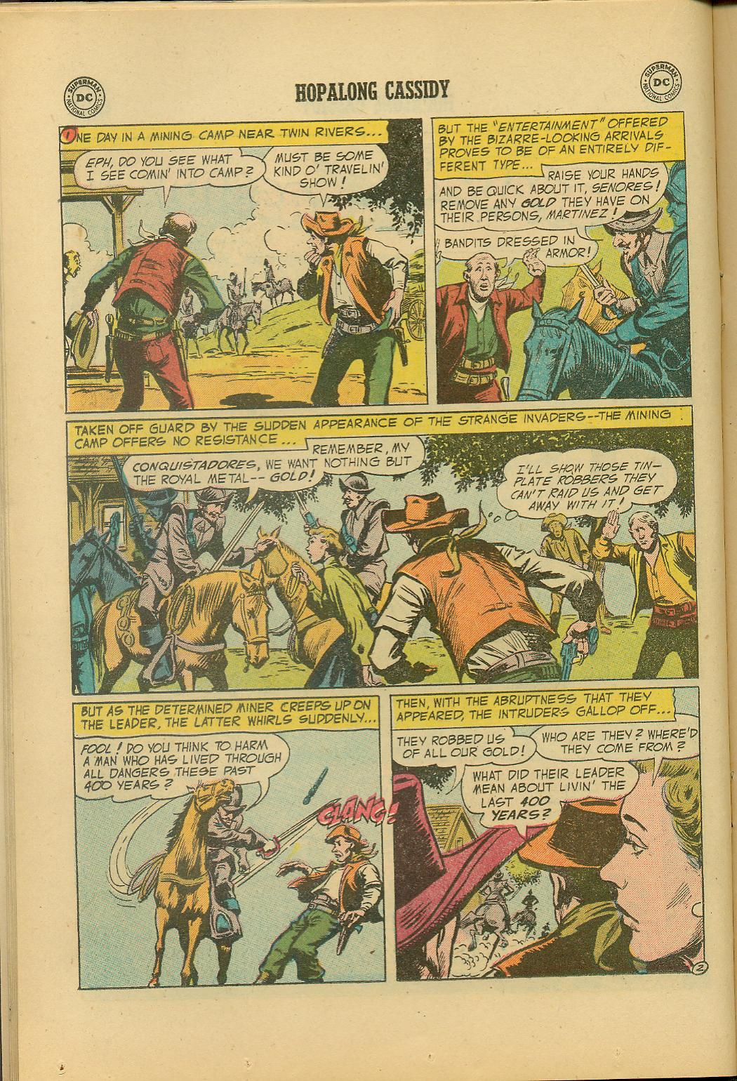 Read online Hopalong Cassidy comic -  Issue #100 - 14