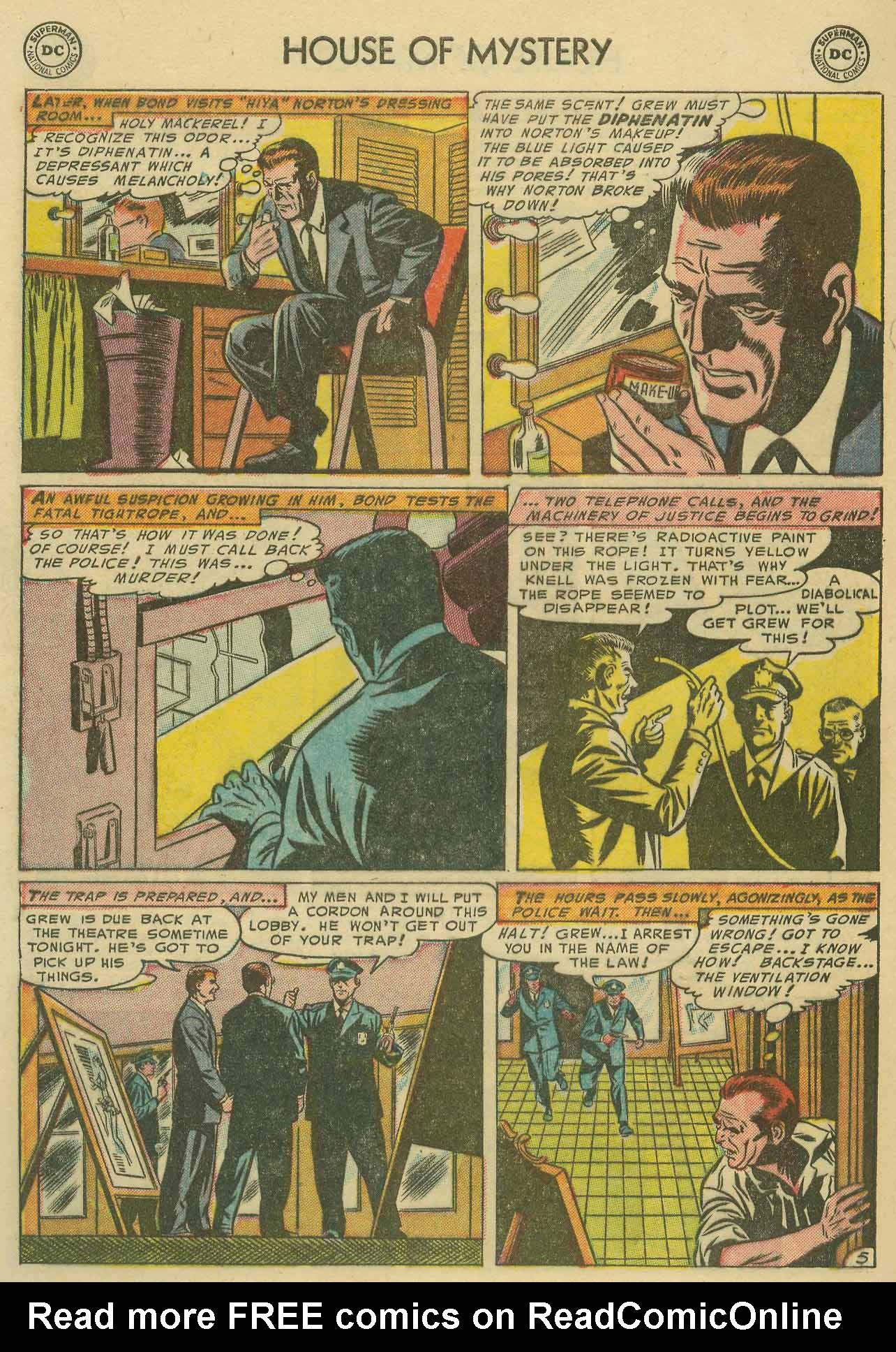 Read online House of Mystery (1951) comic -  Issue #21 - 32