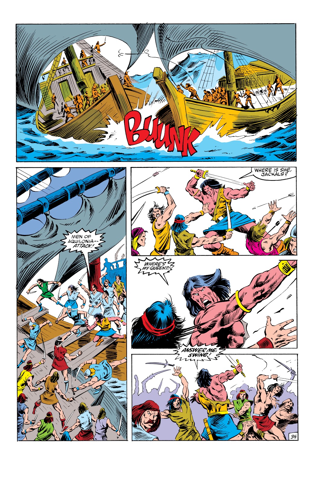 Conan the King: The Original Marvel Years Omnibus issue TPB (Part 8) - Page 45