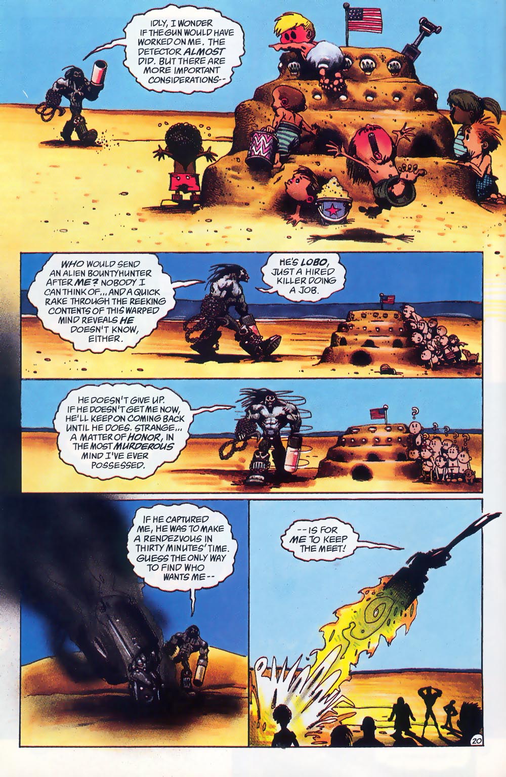 Read online Lobo/Deadman: The Brave and the Bald comic -  Issue # Full - 21