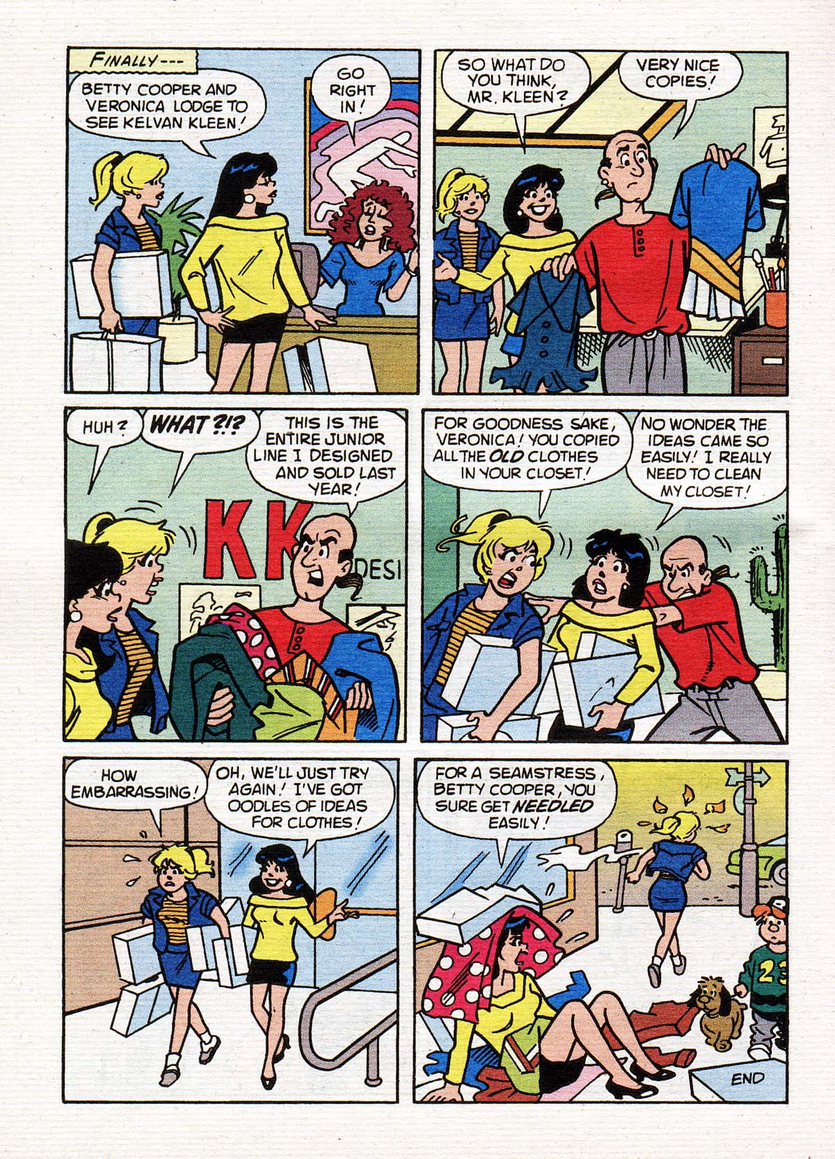 Read online Betty and Veronica Digest Magazine comic -  Issue #127 - 88