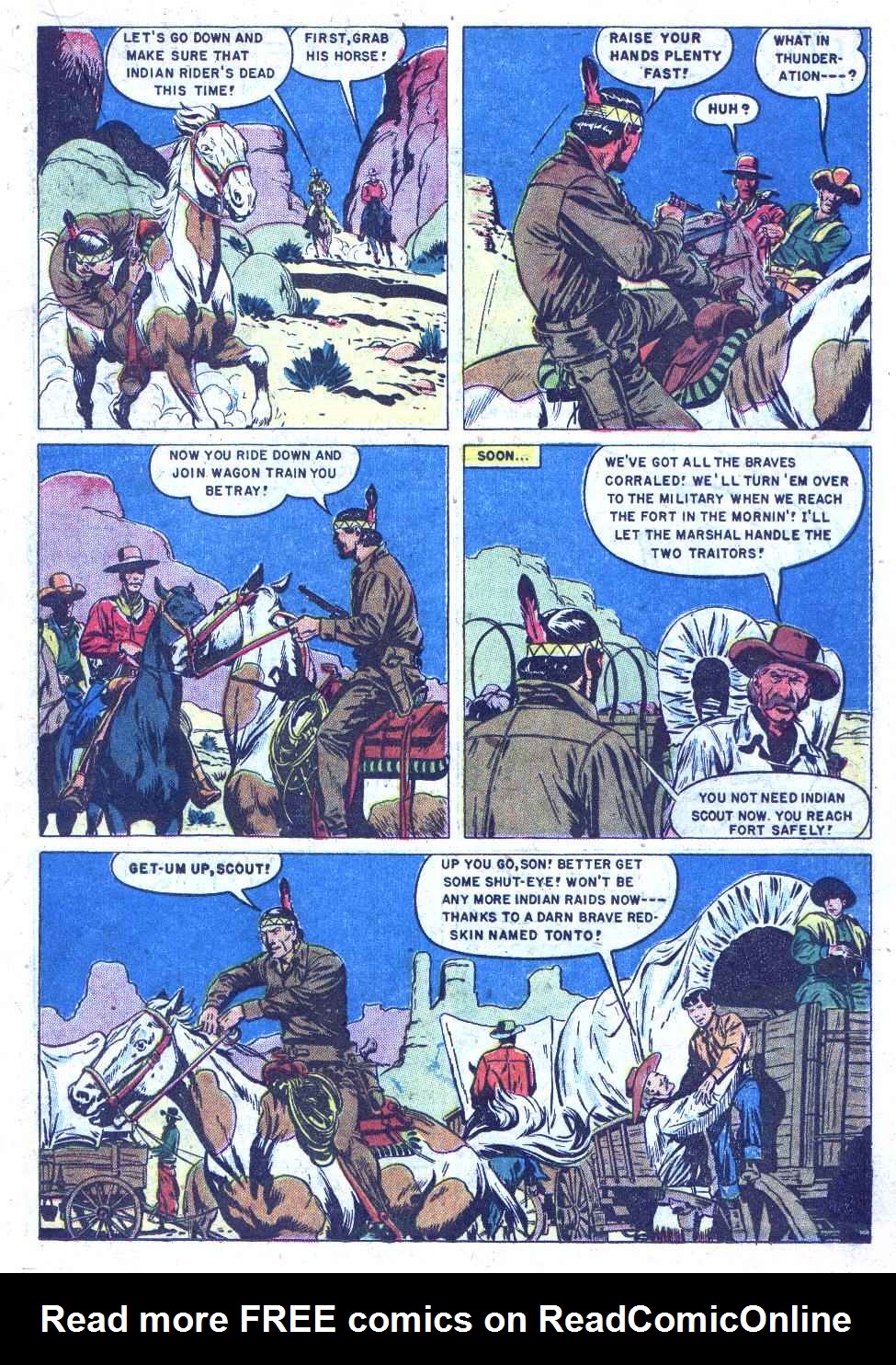 Read online Lone Ranger's Companion Tonto comic -  Issue #10 - 19